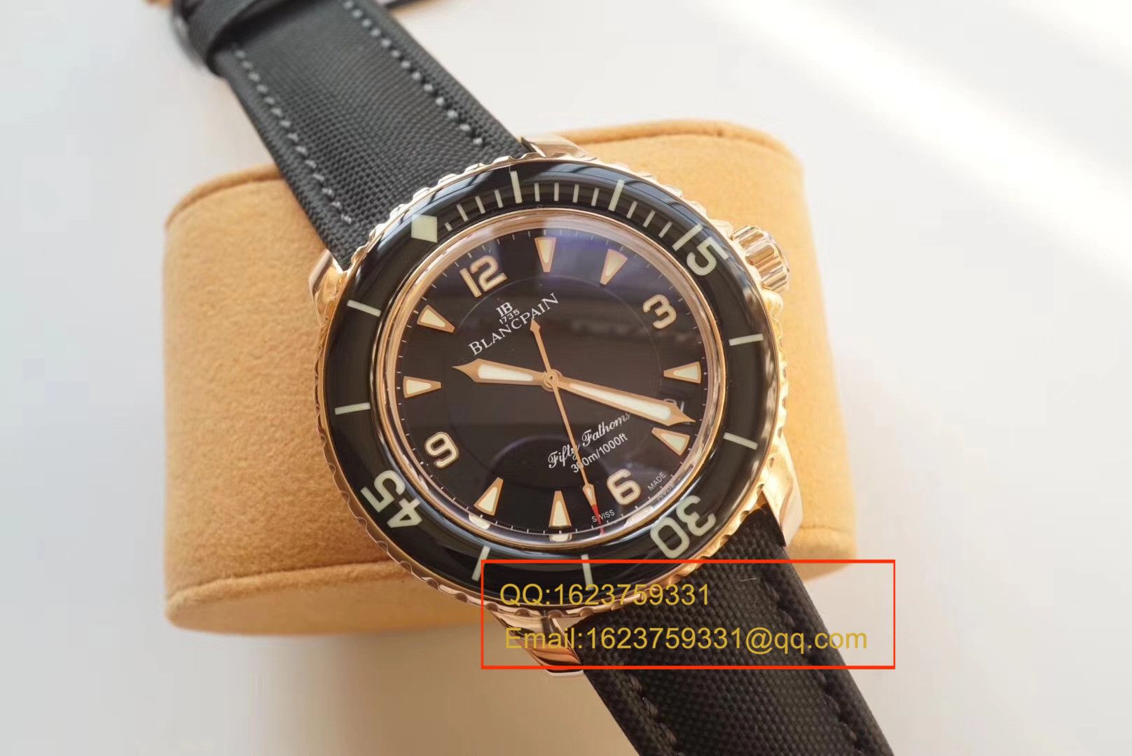 【ZF一比一超A高仿手表】宝珀 五十噚系列5015-3630-52 自动机械腕表 / BP034