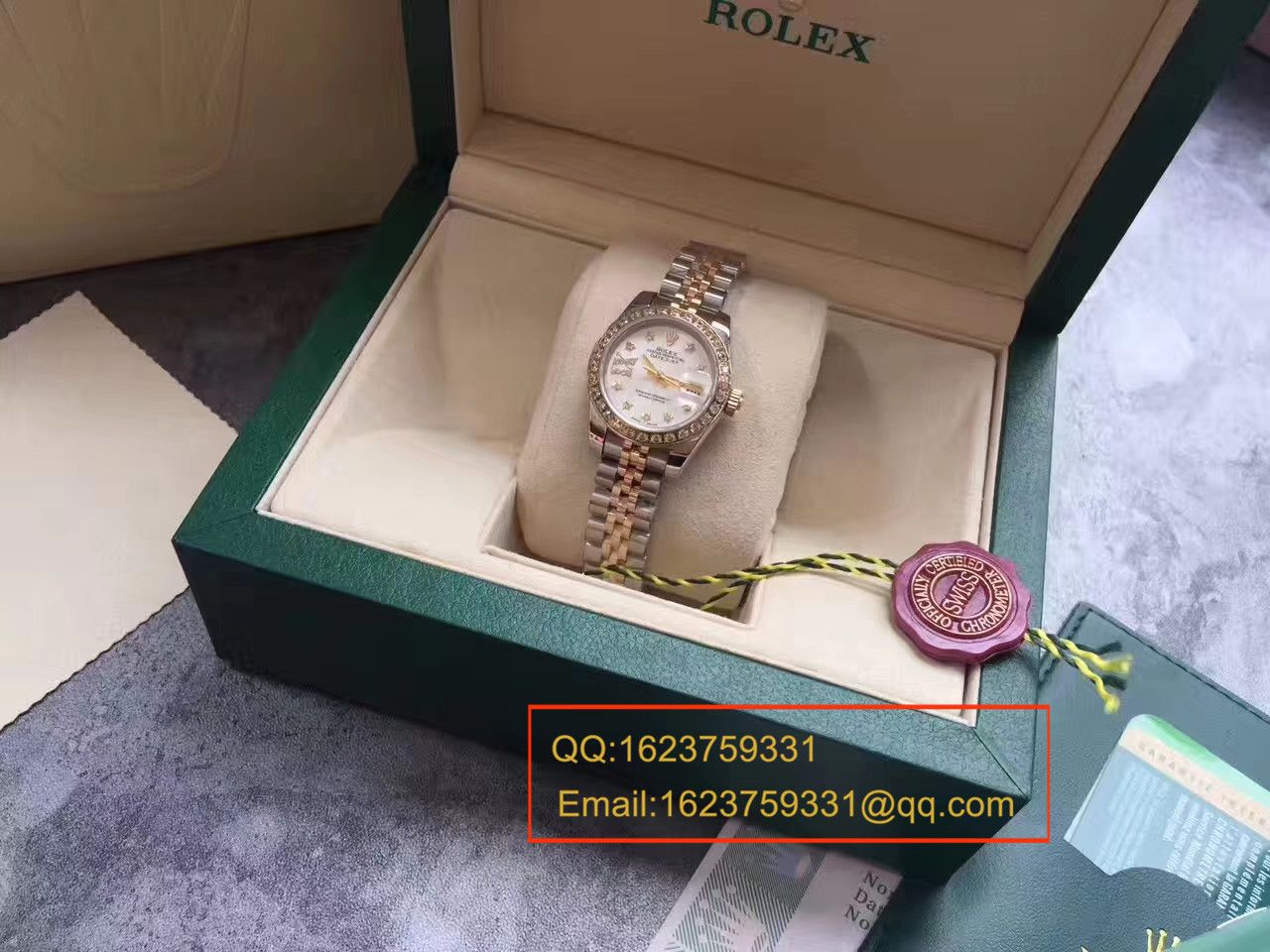 【SY一比一超A高仿手表】劳力士女装日志型系列白面镶钻表盘女士腕表 / R151