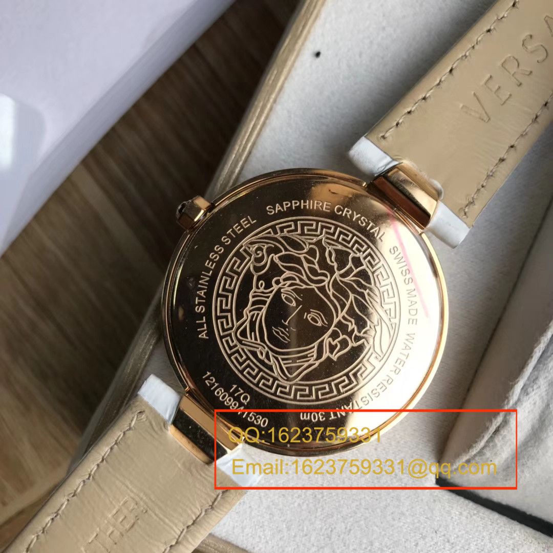 【香港原单 支持专柜验货】original Versace！最新款范思哲石英女表 / Ver01