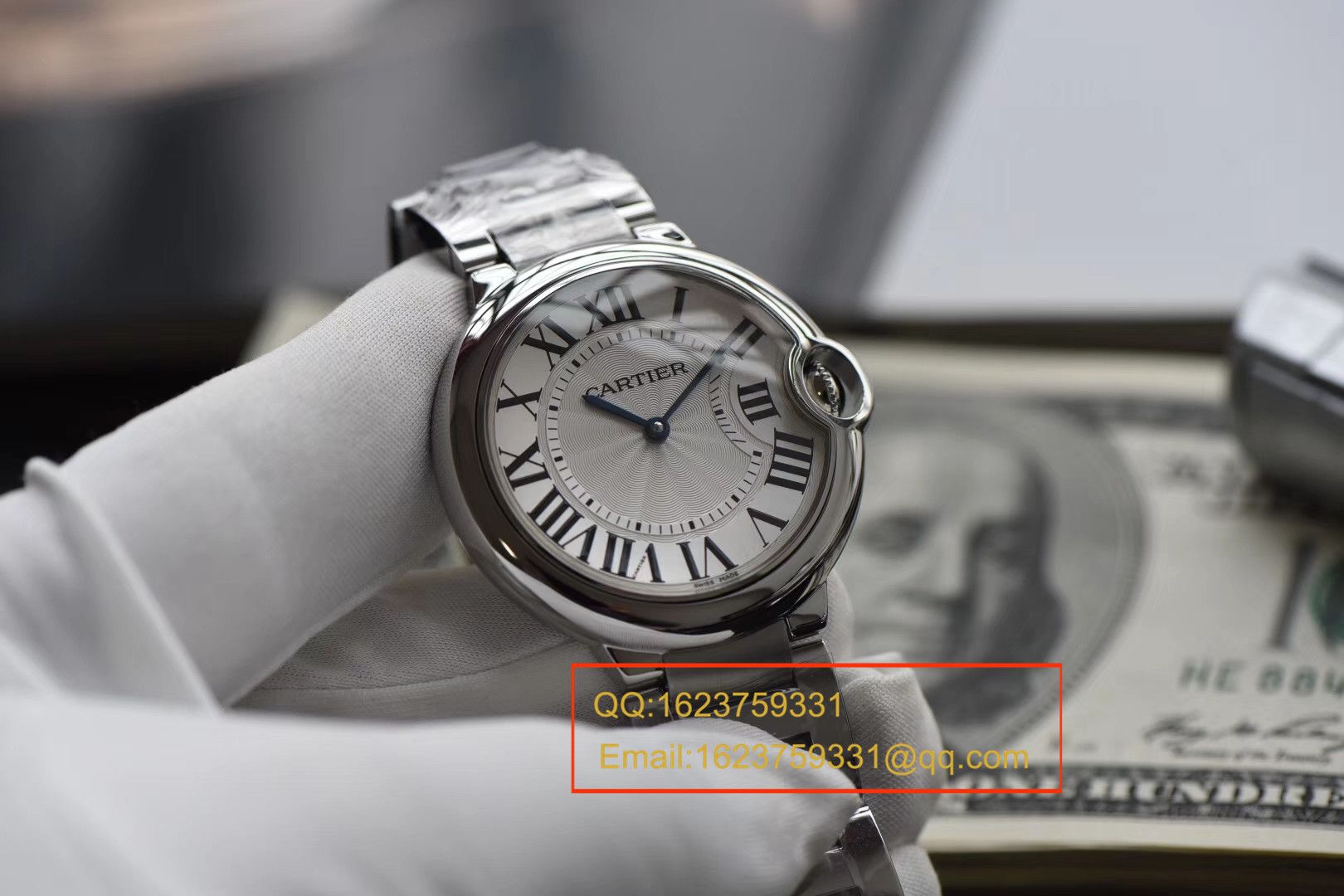 【视频评测HBBV6厂一比一超A高仿手表】卡地亚蓝气球系列W69011Z4女士36毫米石英腕表 / K086