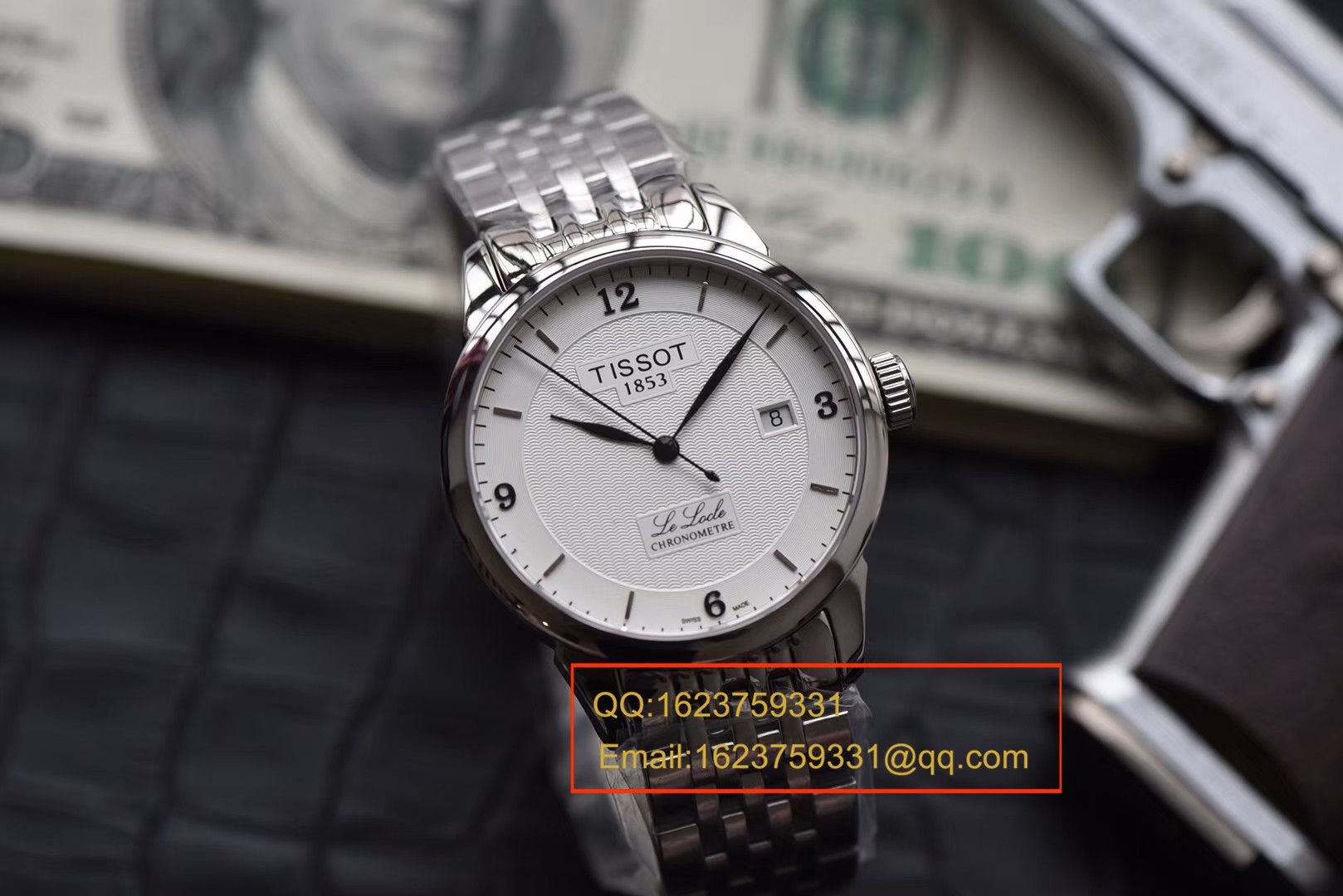 【台湾一比一超A高仿手表】天梭力洛克T-CLASSIC系列T006.408.11.037.00腕表 / TS02