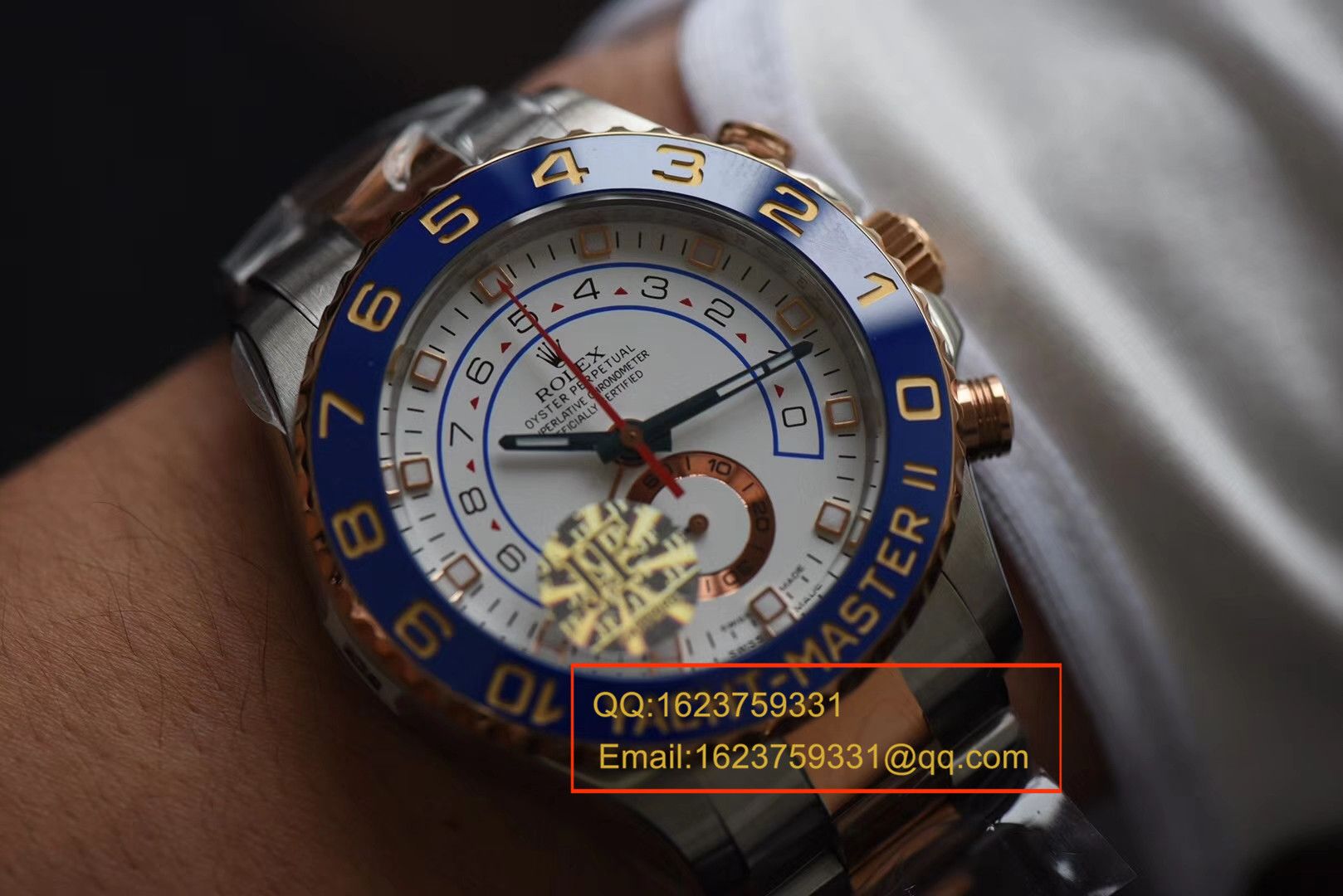 【JF厂1:1超A高仿手表】劳力士游艇名仕型系列116680腕表 / LLSBE092