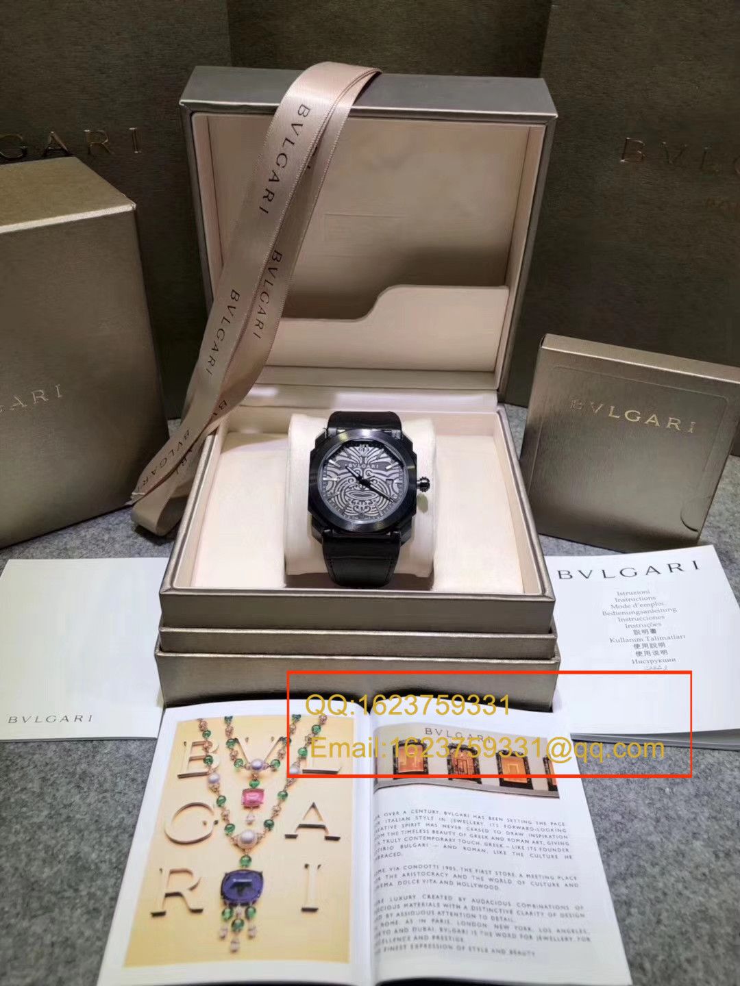 【UF一比一超A高仿手表】宝格丽OCTO系列102249 BGO41BSBLD/AB腕表 / BG003