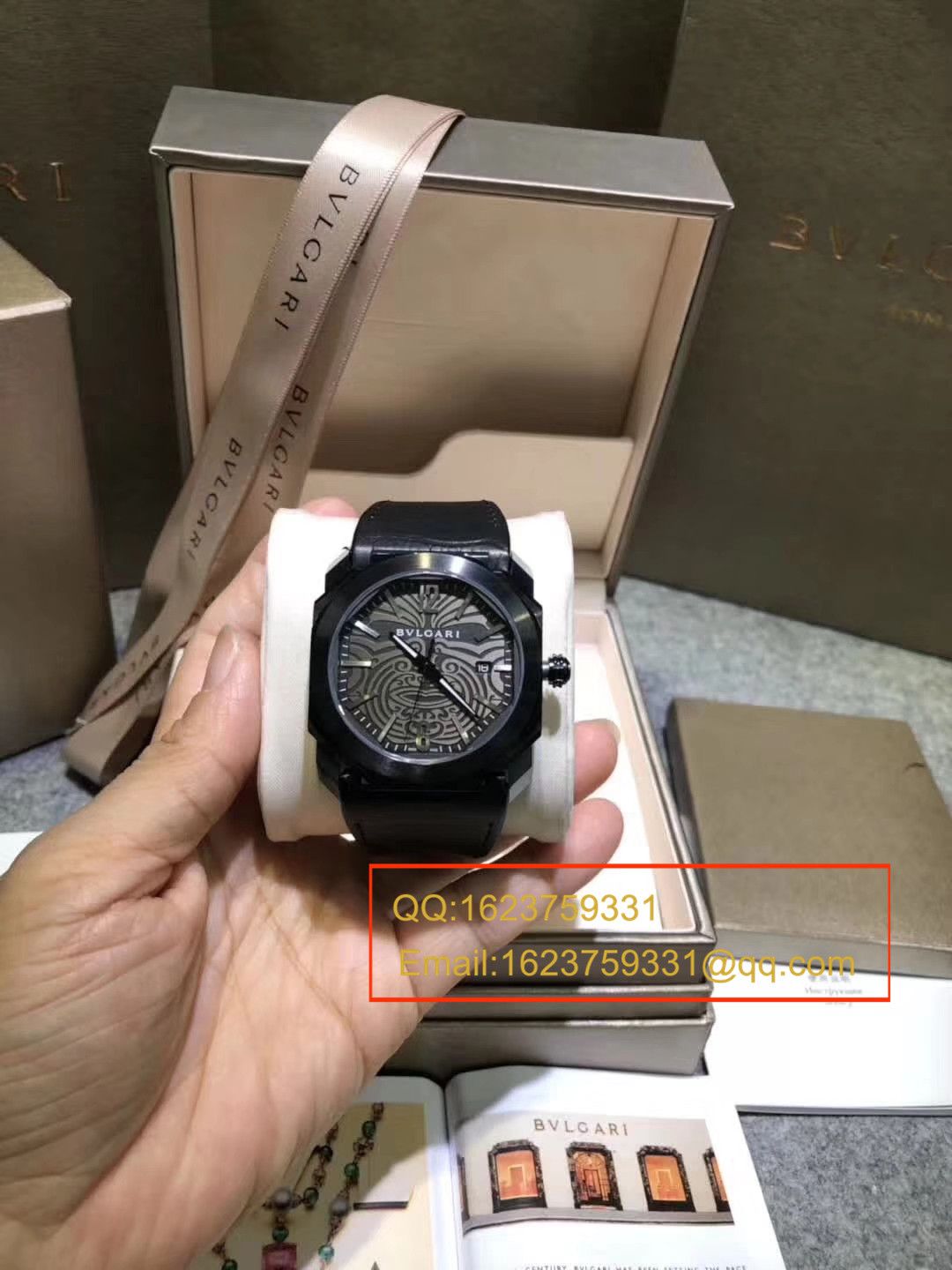 【UF一比一超A高仿手表】宝格丽OCTO系列102249 BGO41BSBLD/AB腕表 / BG003