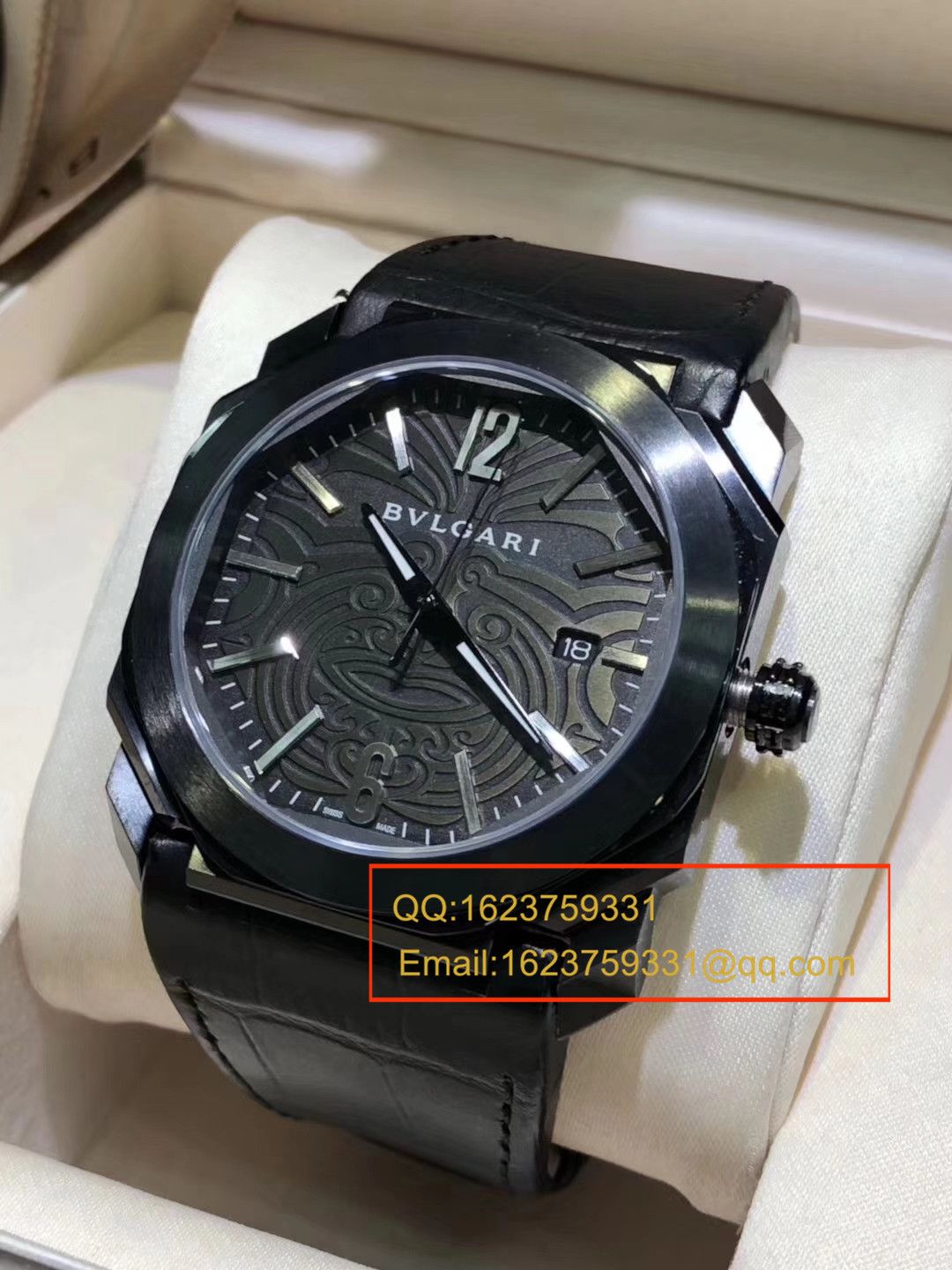 【UF一比一超A高仿手表】宝格丽OCTO系列102249 BGO41BSBLD/AB腕表 / BG003