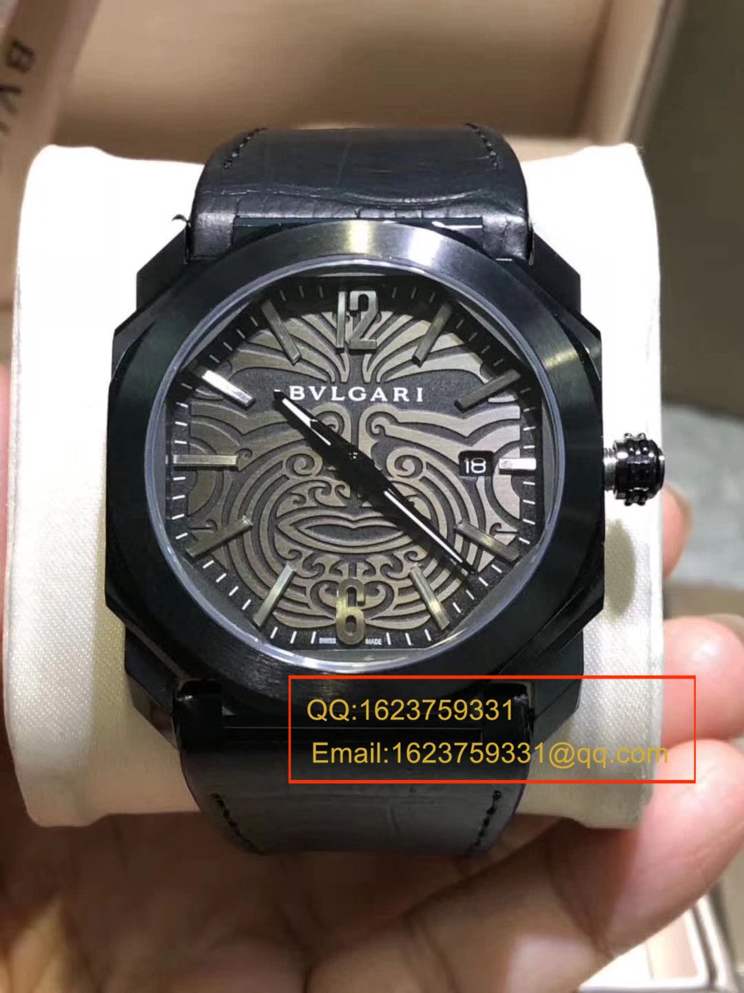 【UF一比一超A高仿手表】宝格丽OCTO系列102249 BGO41BSBLD/AB腕表 / BG003