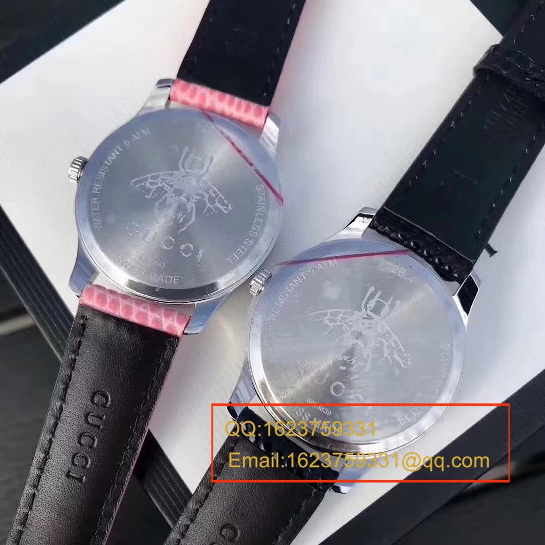 【独家视频评测】【原单正品】独家一手渠道货！Gucci专柜最新月相石英女表 / GUCCI 06