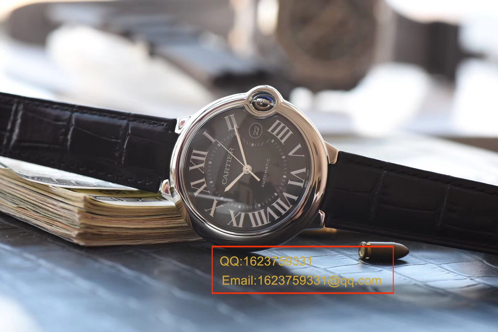 【HVVB6一比一超A高仿手表】卡地亚蓝气球系列WSBB0003男士机械腕表 