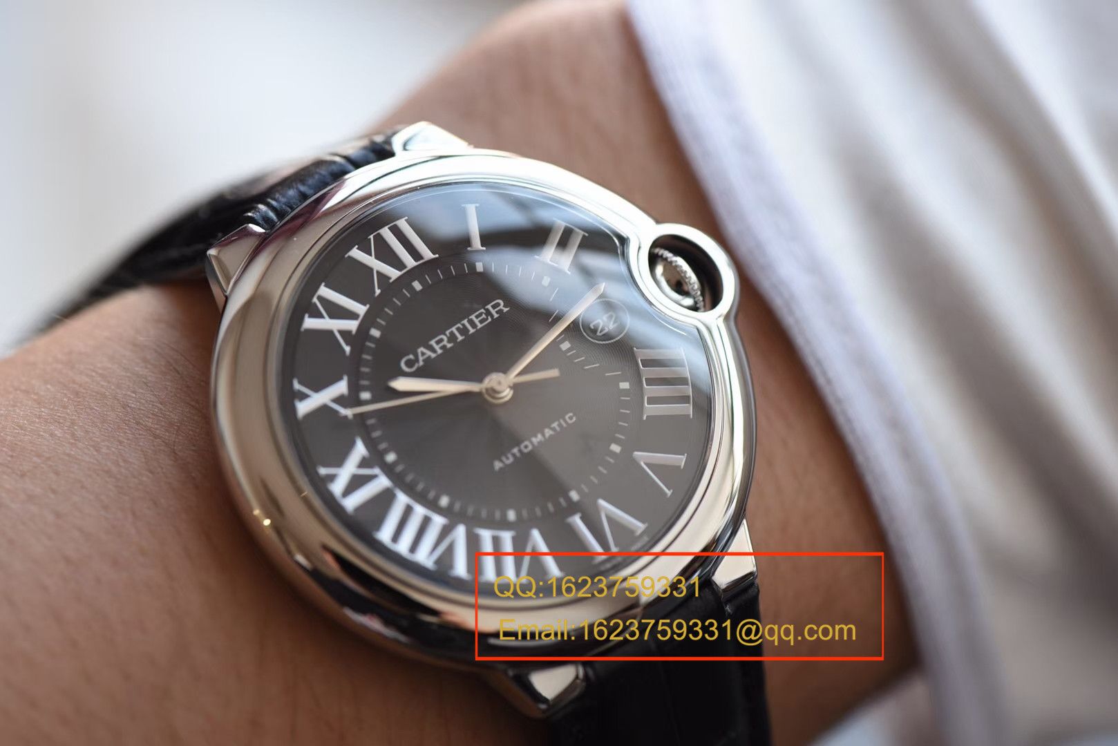 【HVVB6一比一超A高仿手表】卡地亚蓝气球系列WSBB0003男士机械腕表 