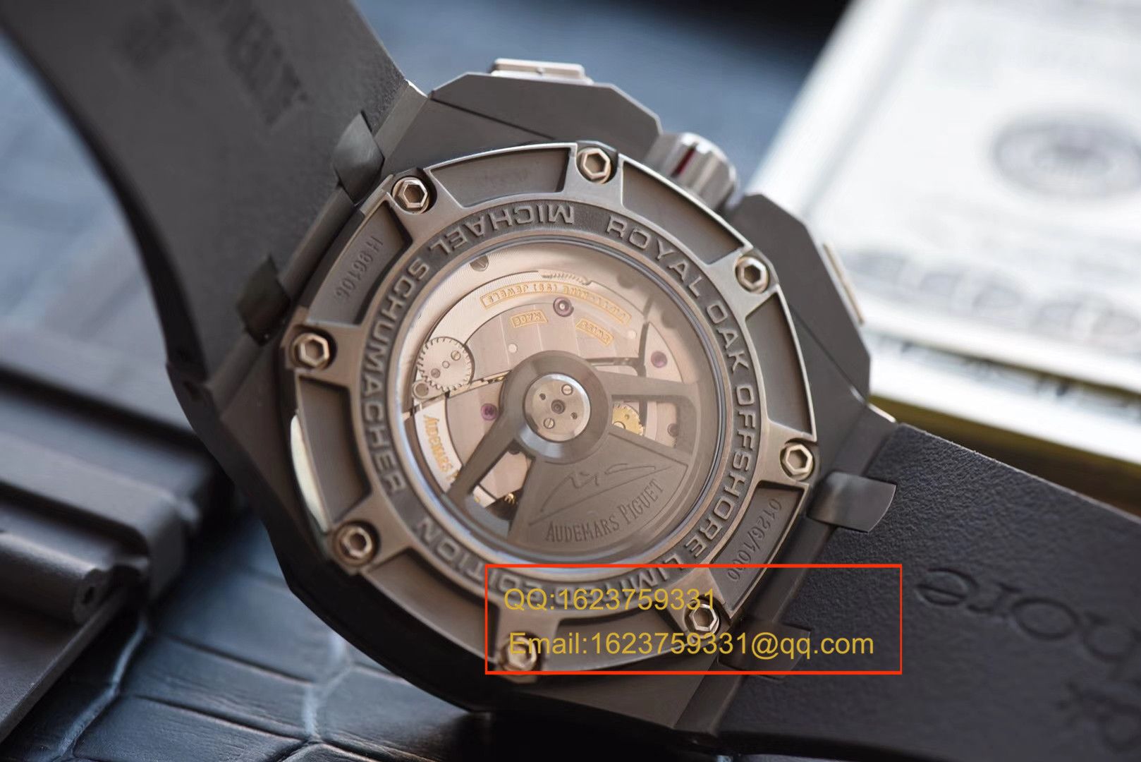 【独家视频评测JF厂1:1顶级复刻高仿手表】爱彼舒马赫特别版本26568IM.OO.A004CA.01男表 / JFAP26568IM