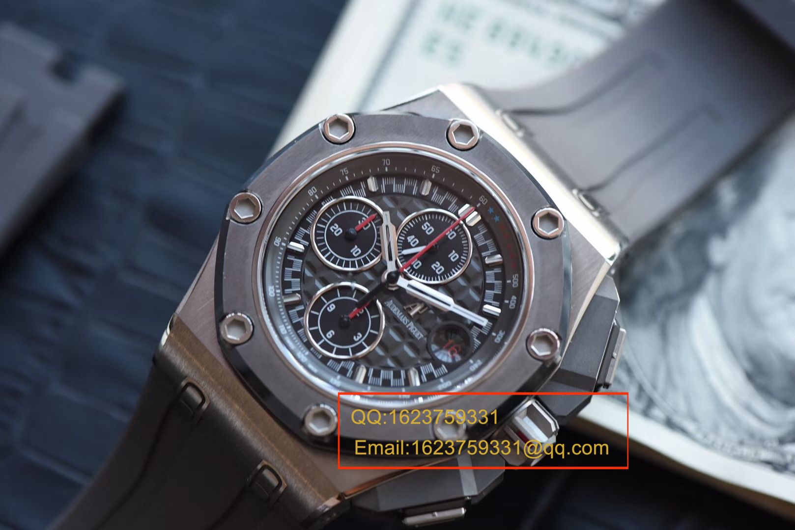 【独家视频评测JF厂1:1顶级复刻高仿手表】爱彼舒马赫特别版本26568IM.OO.A004CA.01男表 / JFAP26568IM