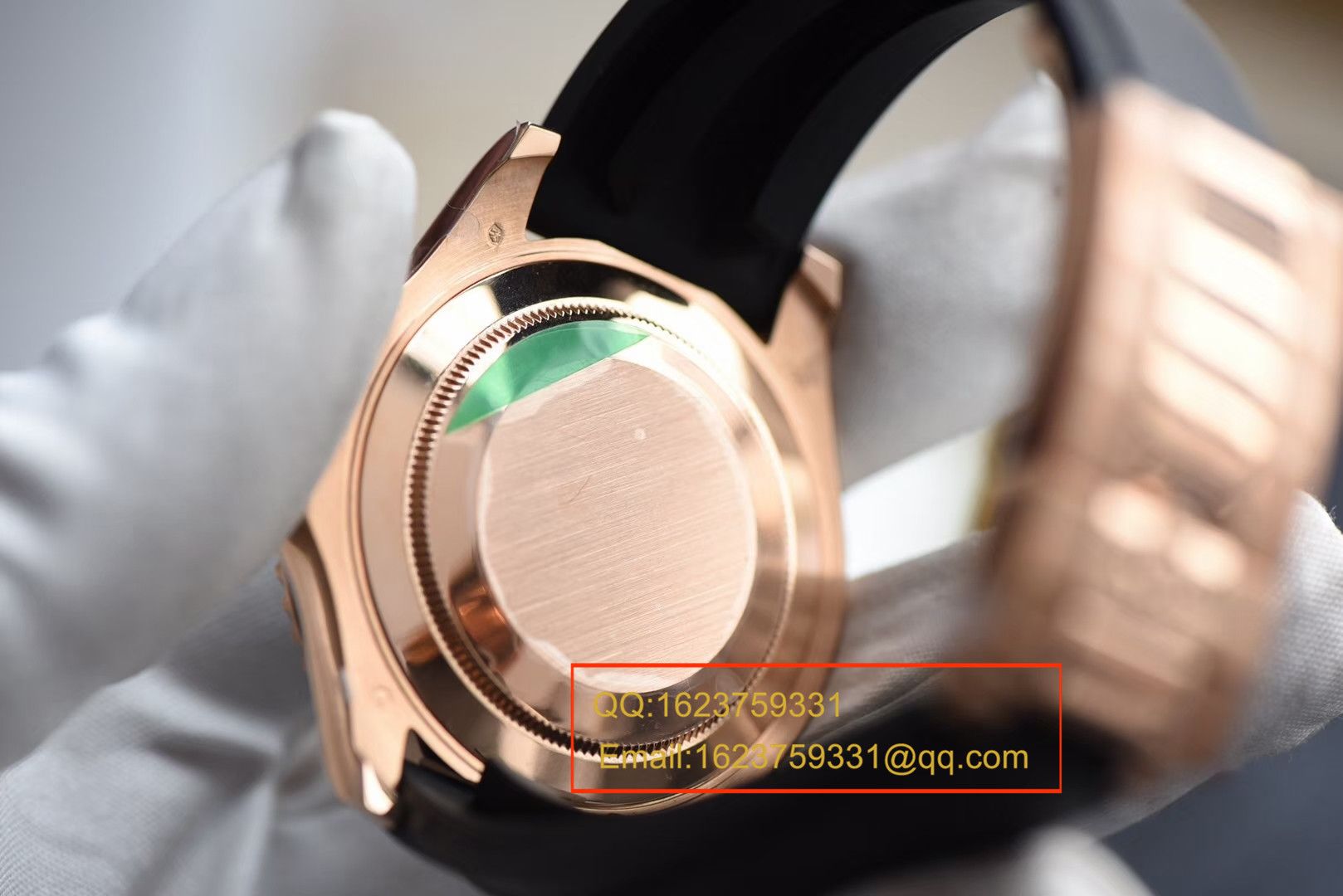 【视频评测JF一比一超A高精仿手表】劳力士游艇名仕型系列116655-Oysterflex bracelet男士腕表 / R087