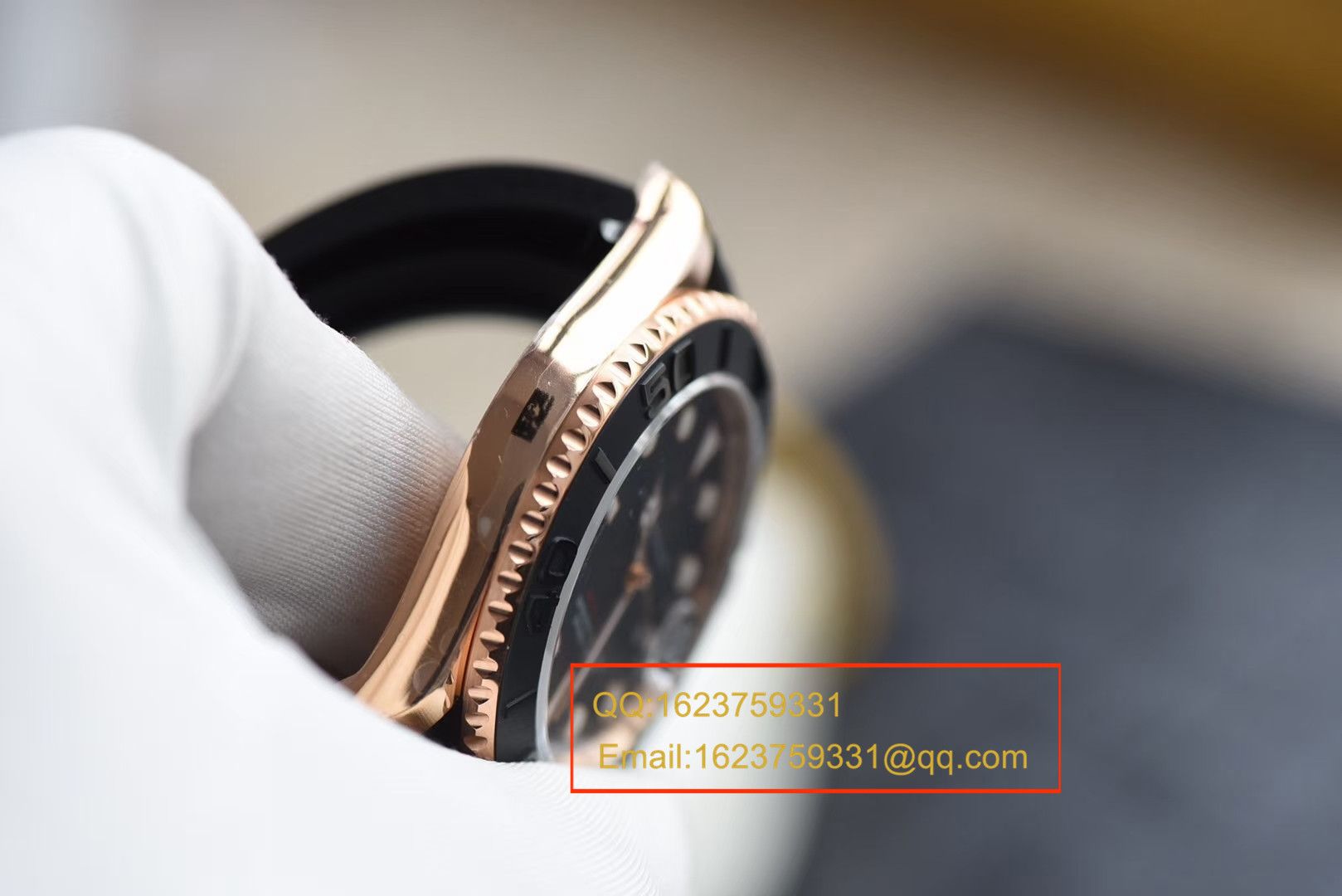 【视频评测JF一比一超A高精仿手表】劳力士游艇名仕型系列116655-Oysterflex bracelet男士腕表 / R087