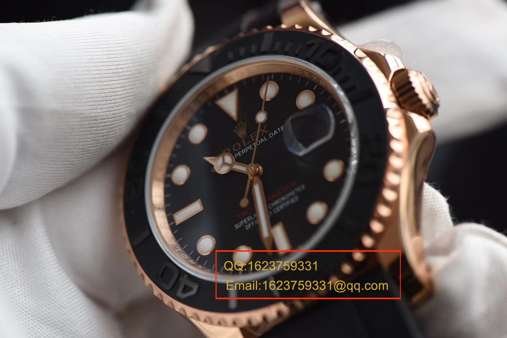 【视频评测JF一比一超A高精仿手表】劳力士游艇名仕型系列116655-Oysterflex bracelet男士腕表 / R087