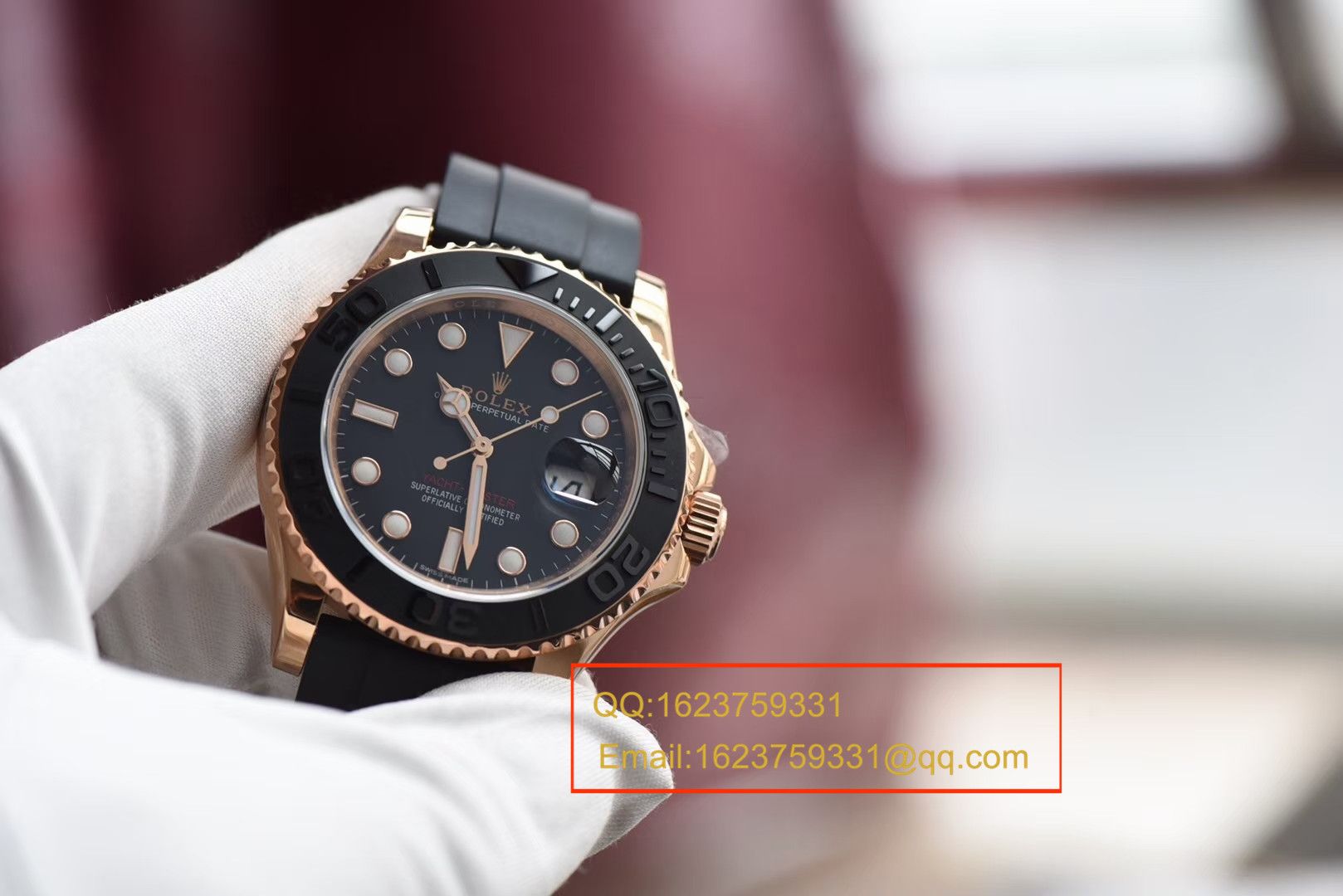 【视频评测JF一比一超A高精仿手表】劳力士游艇名仕型系列116655-Oysterflex bracelet男士腕表 / R087