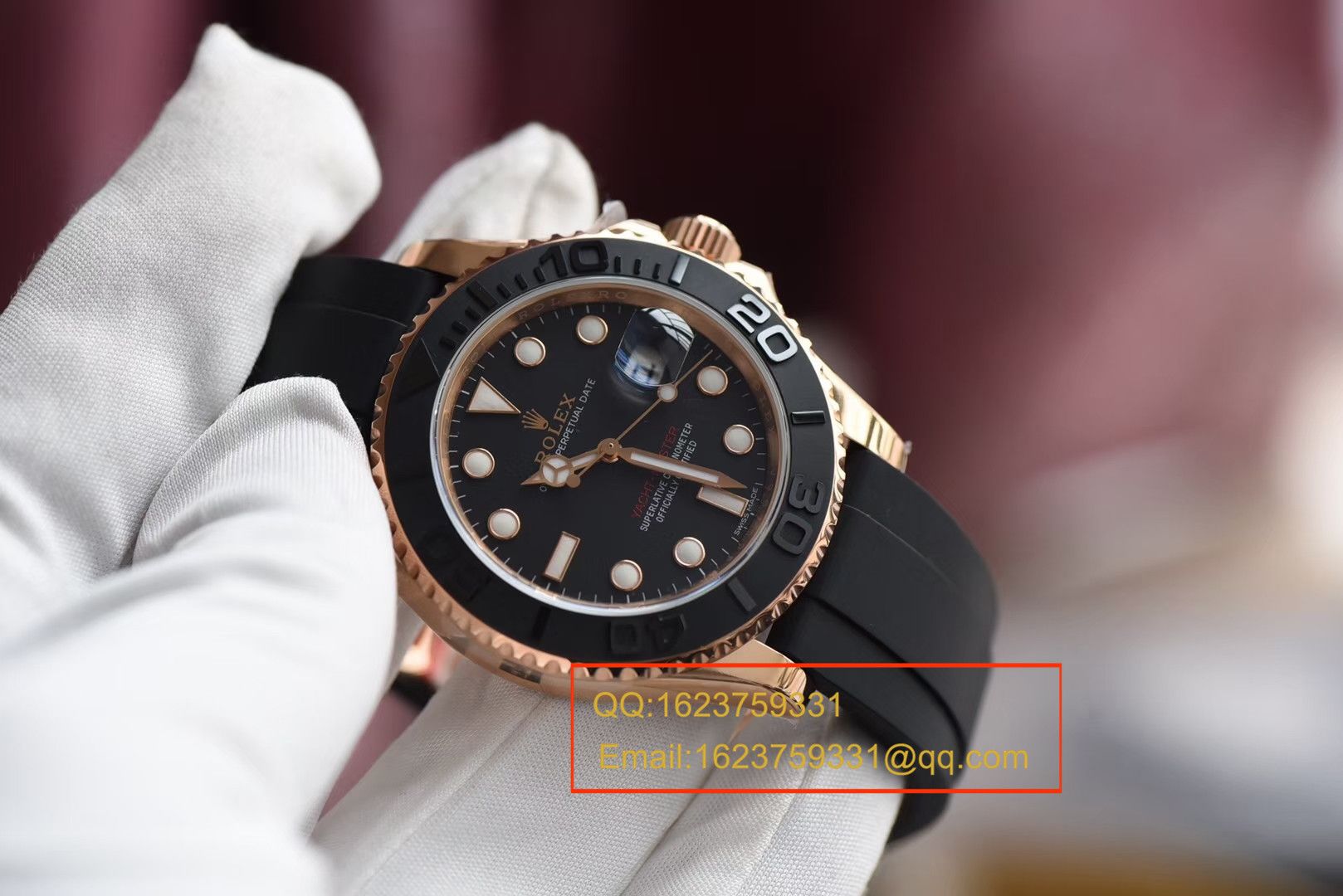 【视频评测JF一比一超A高精仿手表】劳力士游艇名仕型系列116655-Oysterflex bracelet男士腕表 / R087