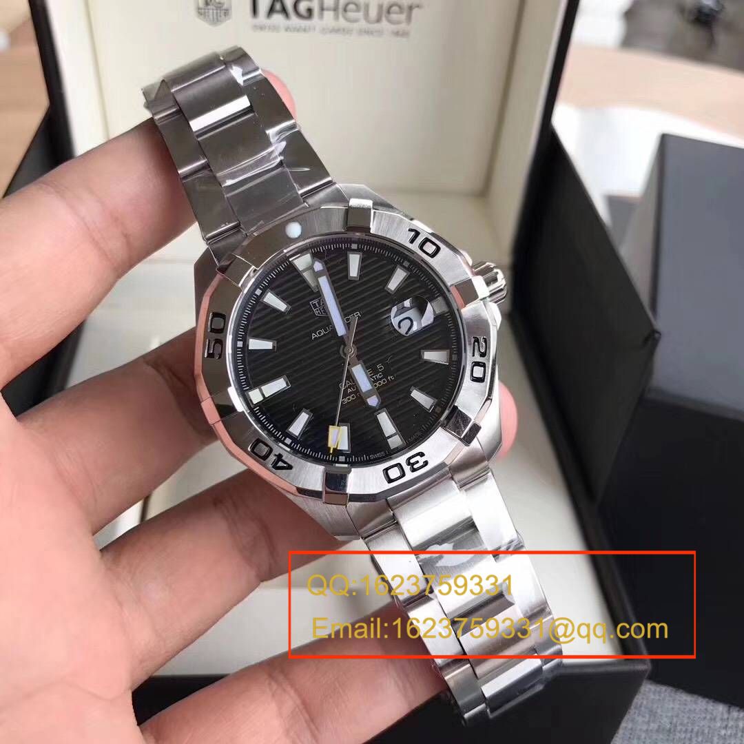 【原单正品】泰格豪雅竞潜系列WAY2013.BA0927 、 WAY2010.BA0927《黑面》、WAY2012.BA0927《蓝面》腕表 