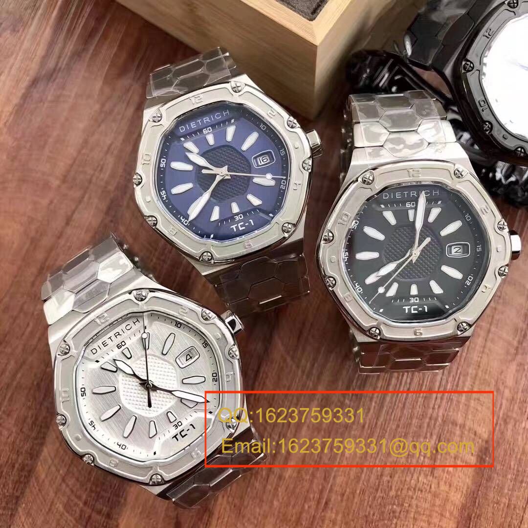 【正品，专柜最新款同步发售】德国品牌Dietrich帝特利威男士腕表，TC-1系列 / CBDietrich 02