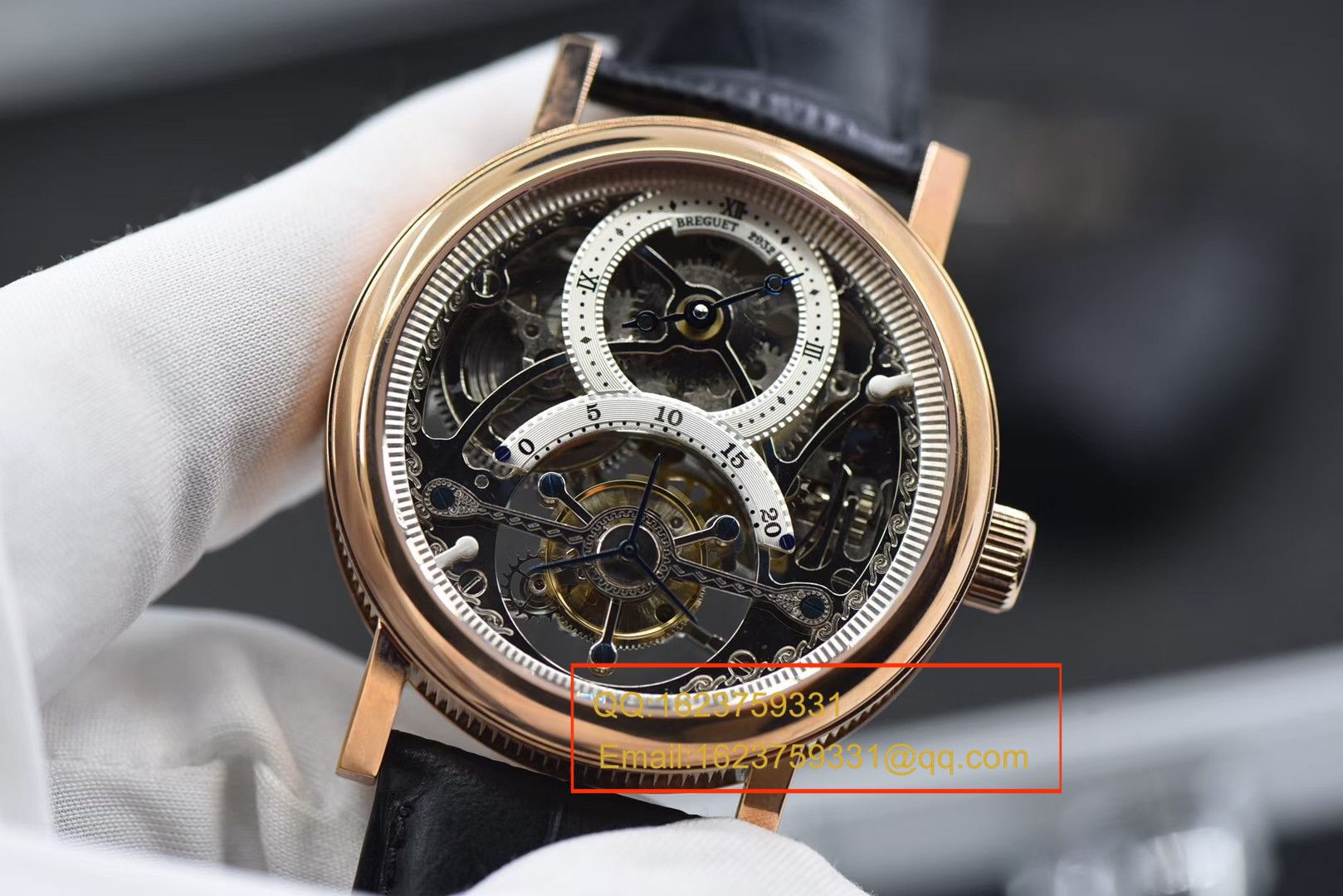 【BM一比一超A高仿手表】宝玑经典复杂系列3355PT/00/986缕空雕花顶级手动真陀飞轮腕表 / BZ038