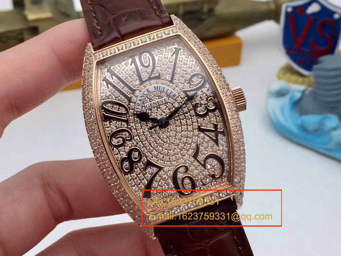 台湾TV新品 满天星女表 法兰克穆勒1:1 酒桶表之王 Franck Muller / FL012
