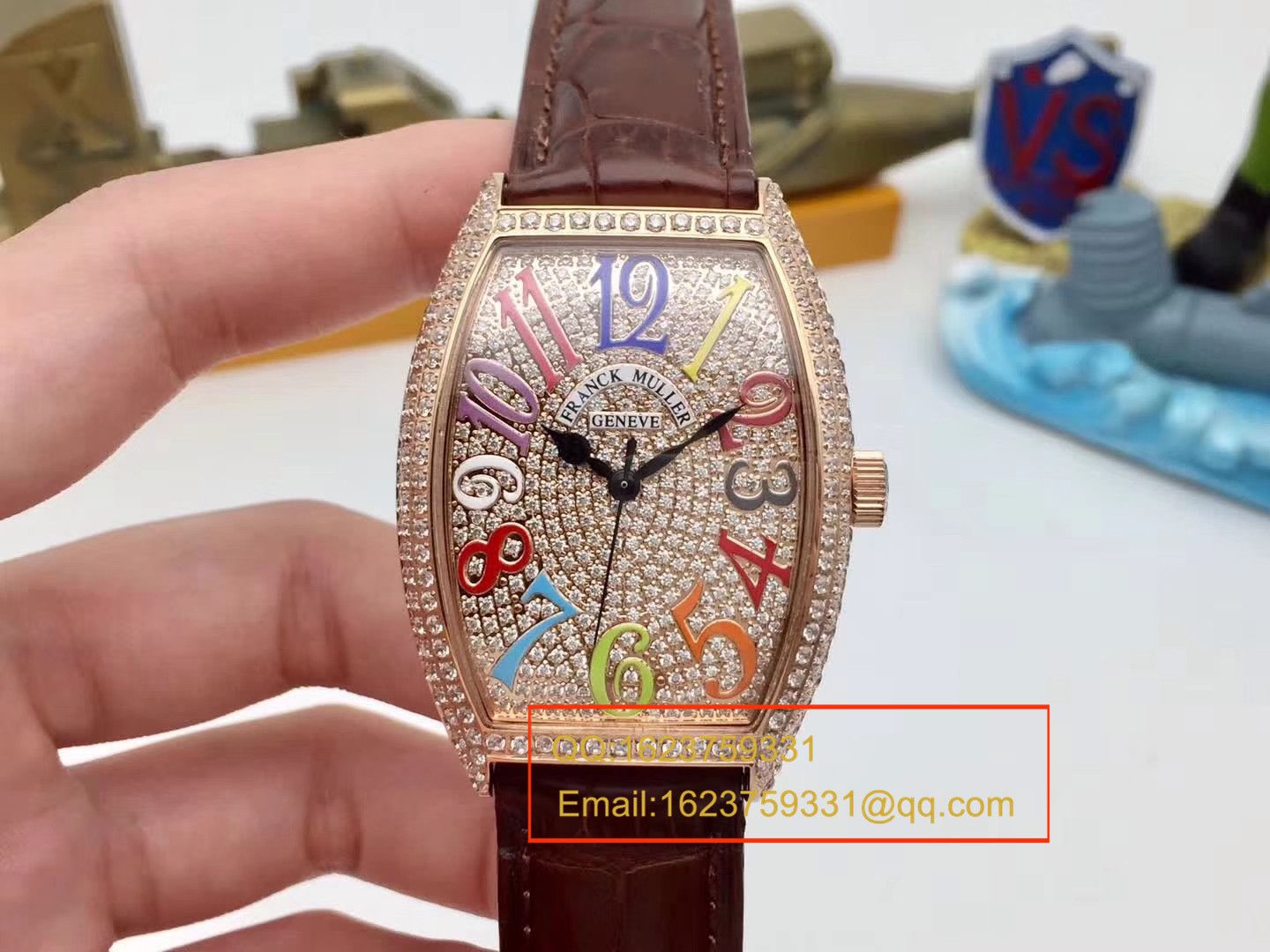 台湾TV新品 满天星女表 法兰克穆勒1:1 酒桶表之王 Franck Muller / FL012