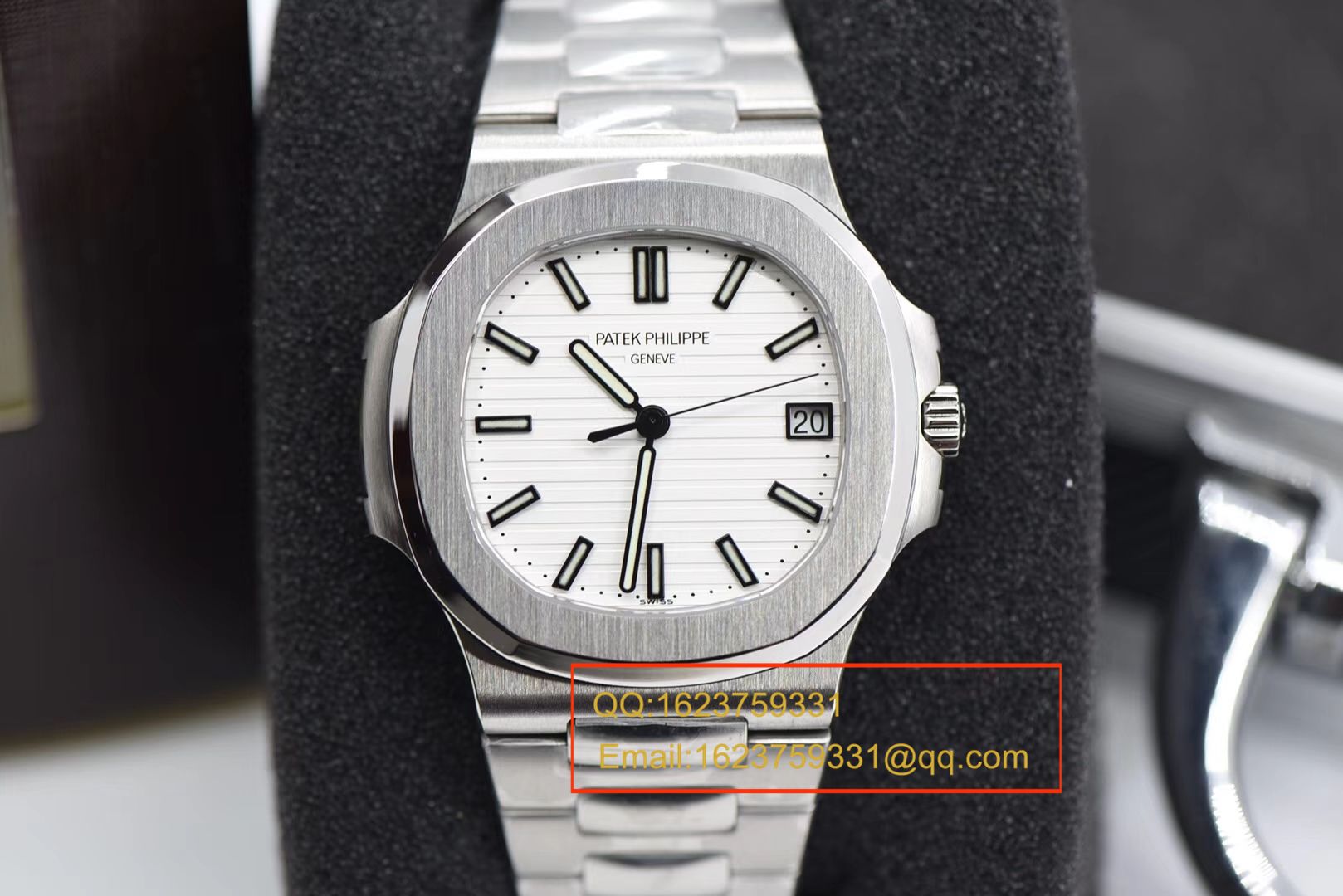 【PF一比一超A高精仿手表】百达翡丽Nautilus运动系列5711/1A-011腕表(鹦鹉螺) / BDC0157