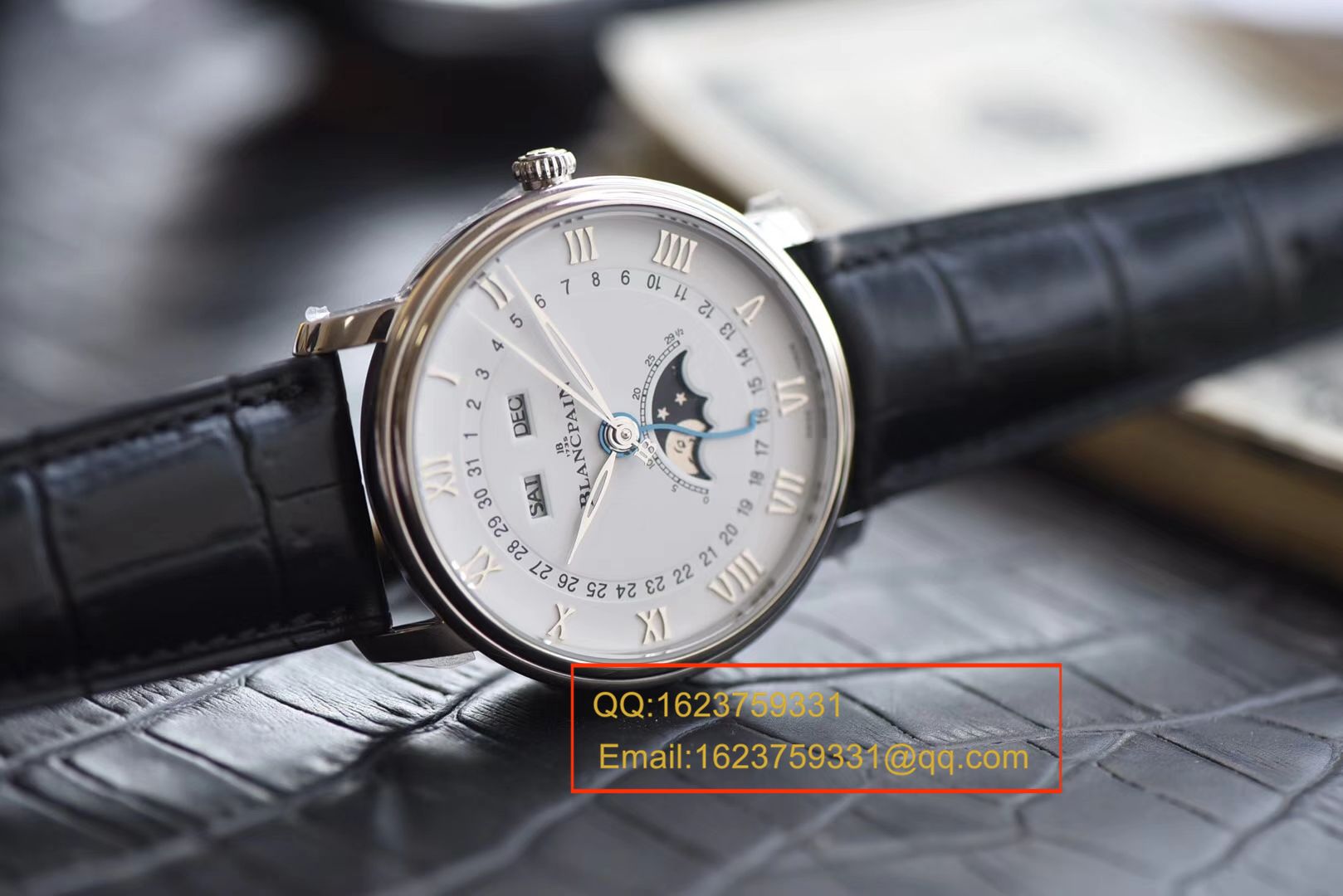 【视频评测OM1:1超A精高仿手表】宝珀经典系列 6654-1127-55B腕表 / BP022