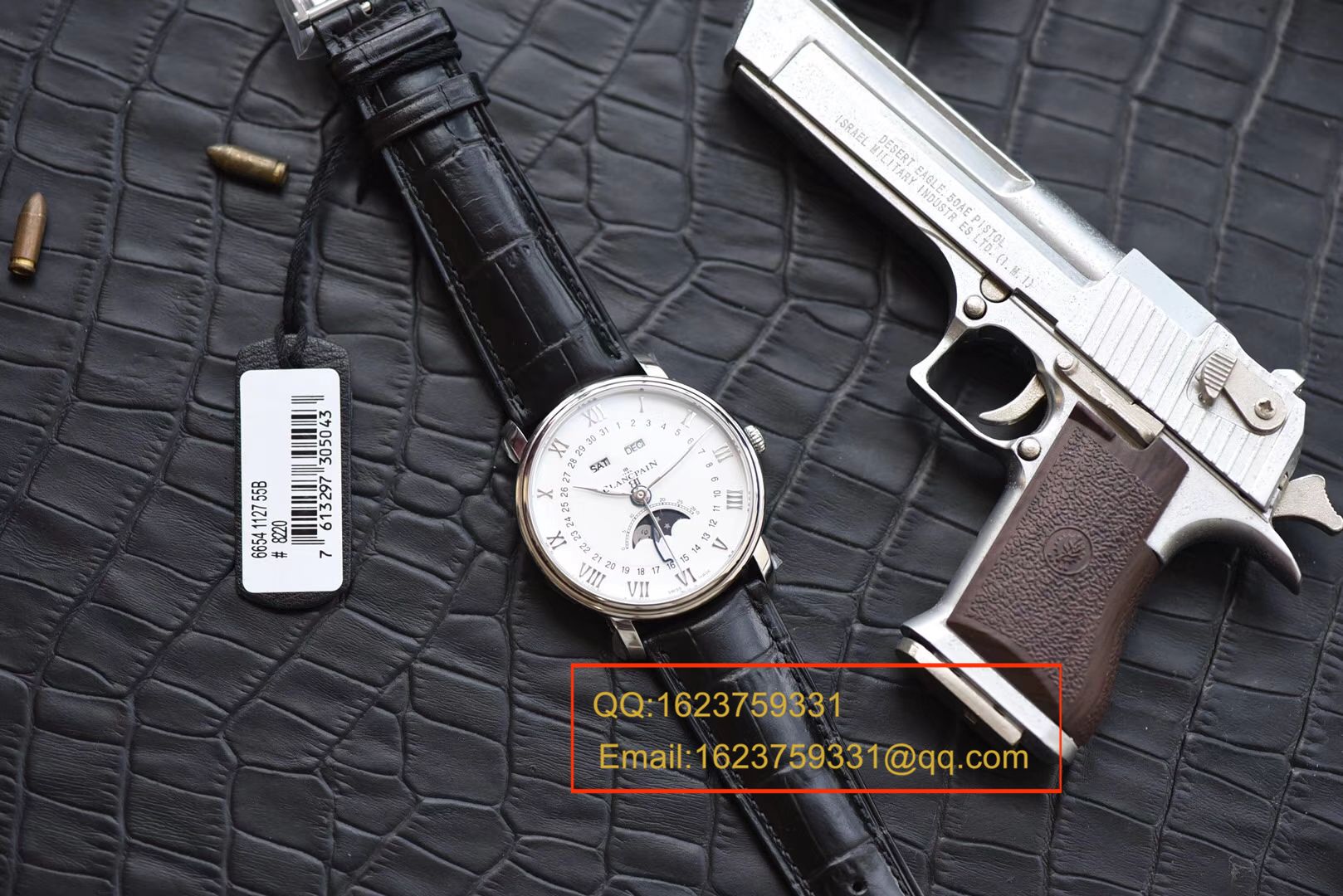 【视频评测OM1:1超A精高仿手表】宝珀经典系列 6654-1127-55B腕表 / BP022