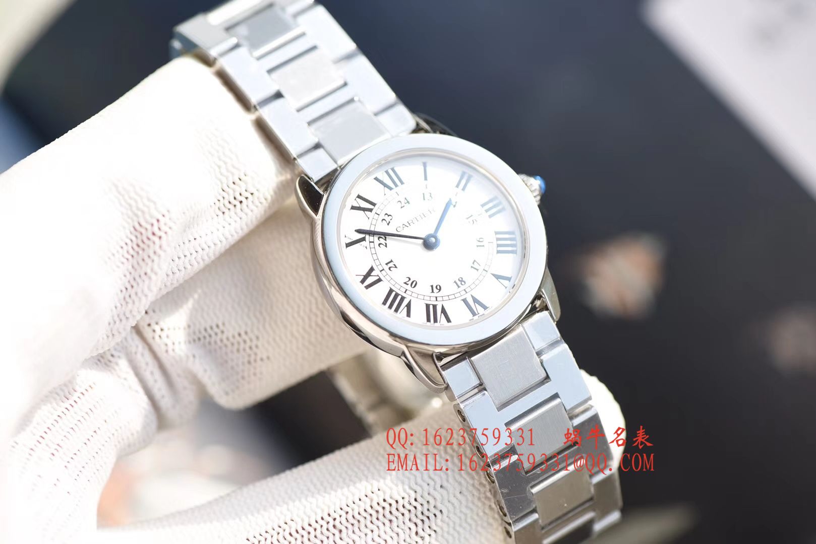 【K11一比一复刻高仿手表】卡地亚RONDE DE CARTIER 伦敦SOLO系列W6701004、WSRN0012女士石英腕表 / KAD079