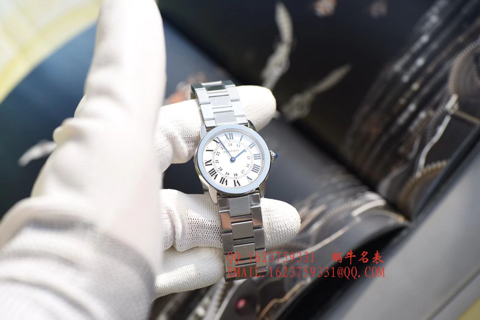 【K11一比一复刻高仿手表】卡地亚RONDE DE CARTIER 伦敦SOLO系列W6701004、WSRN0012女士石英腕表 / KAD079