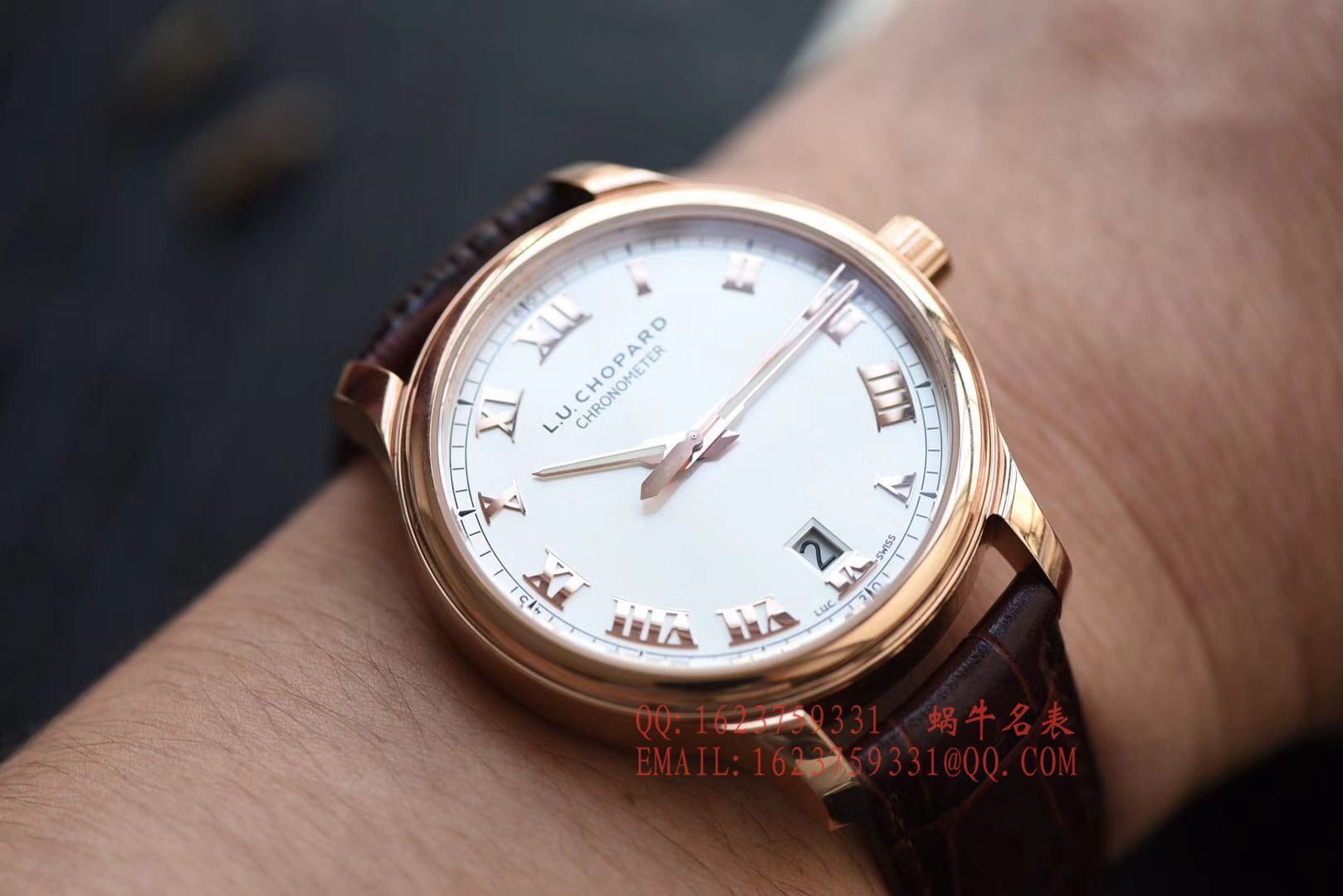 【FK一比一超A高精仿手表】萧邦L.U.C系列161937-5001腕表 / XB017