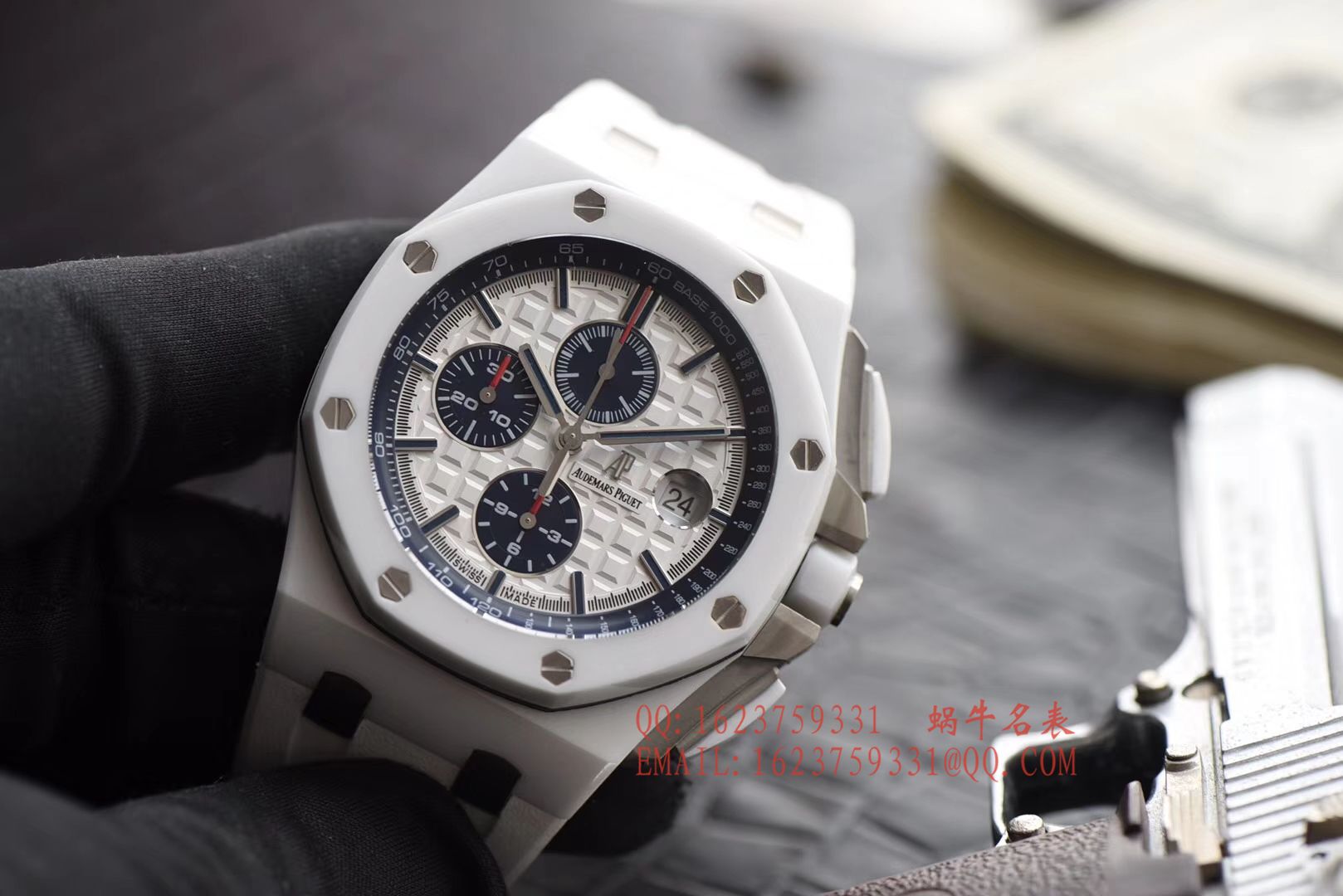 【独家视频评测JF厂1:1高仿手表】爱彼皇家橡树离岸型系列26402CB.OO.A010CA.01腕表 / AP072