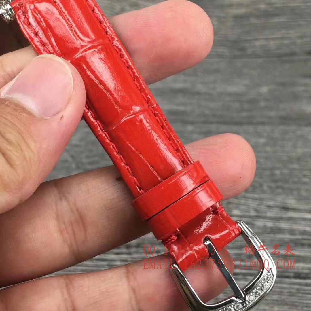 法兰克.穆勒DOUBLE MYSTERY系列42 DM D2R CD 白盘绿面表带女士腕表 / FLBF015