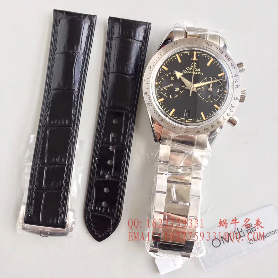 【OM一比一超A高仿手表】欧米茄 超霸'57腕表系列 331.10.42.51.03.001（57同轴计时表） / M077 .1