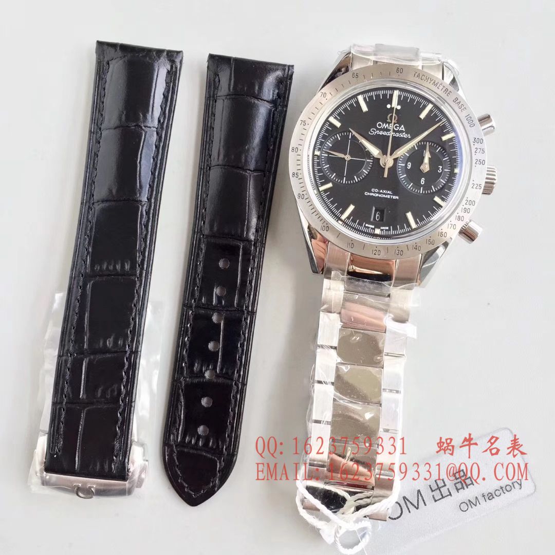 【OM一比一超A高仿手表】欧米茄 超霸'57腕表系列 331.10.42.51.03.001（57同轴计时表） / M077 .1