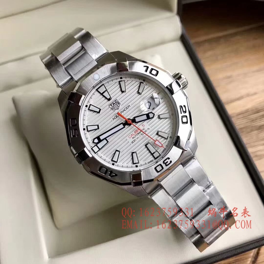 【原单正品】泰格豪雅竞潜系列WAY2013.BA0927 、 WAY2010.BA0927《黑面》、WAY2012.BA0927《蓝面》腕表 