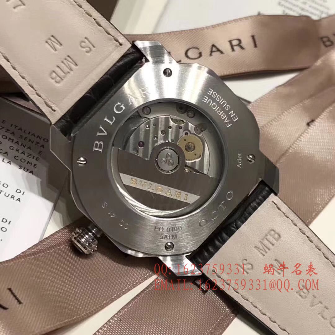 【UF一比一超A高仿手表】宝格丽OCTO系列102429 BGO38C3SLD腕表 / BGAI001