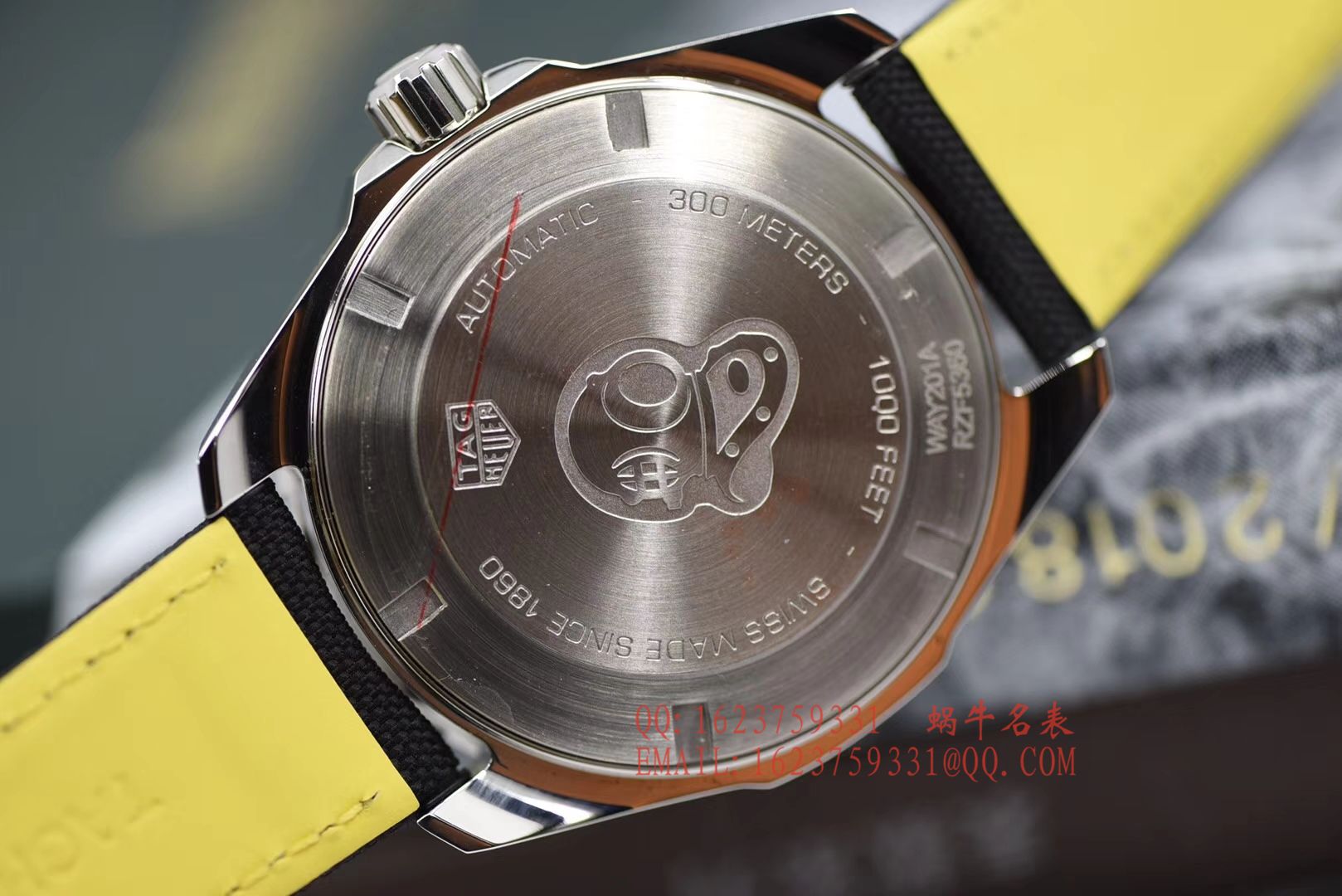 【原单正品、专柜验货】李易峰同款泰格豪雅竞潜300M腕表系列系列WAY201A.FT6069腕表 / TG057