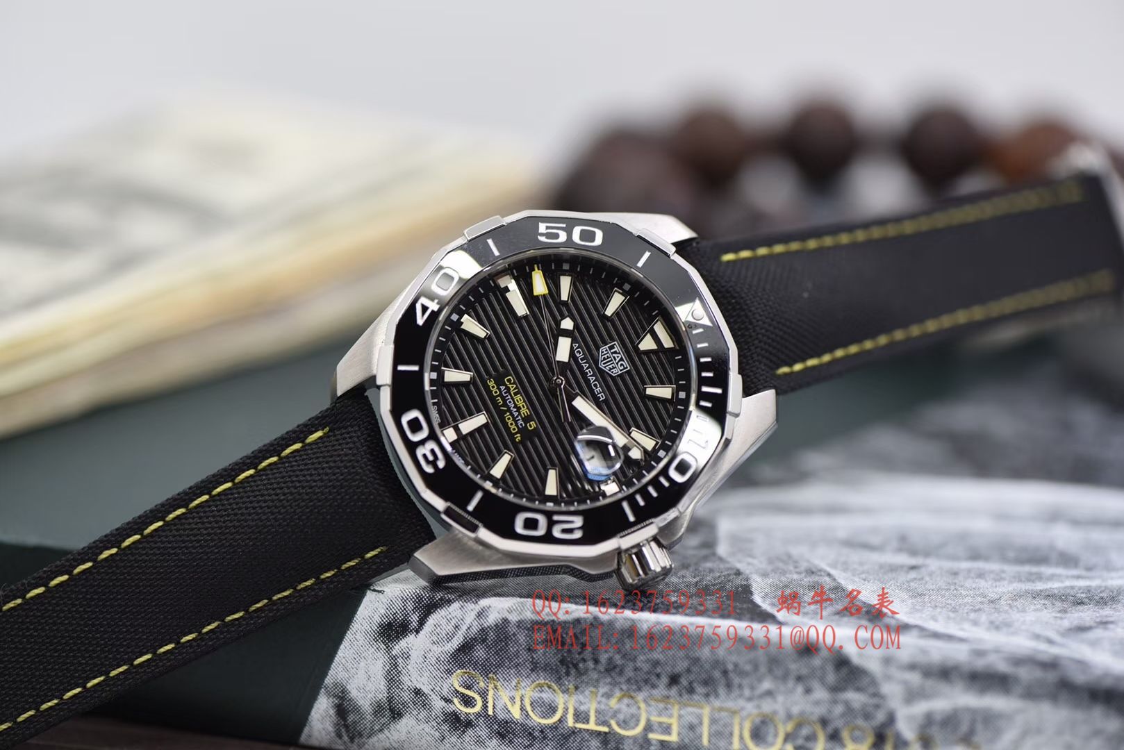 【原单正品、专柜验货】李易峰同款泰格豪雅竞潜300M腕表系列系列WAY201A.FT6069腕表 / TG057