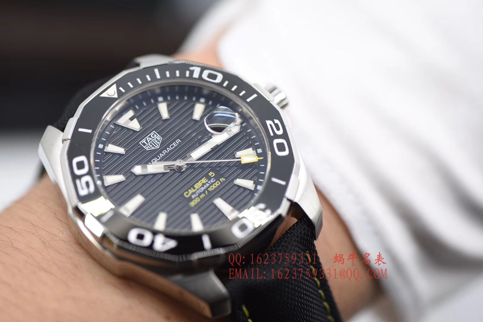 【原单正品、专柜验货】李易峰同款泰格豪雅竞潜300M腕表系列系列WAY201A.FT6069腕表 / TG057