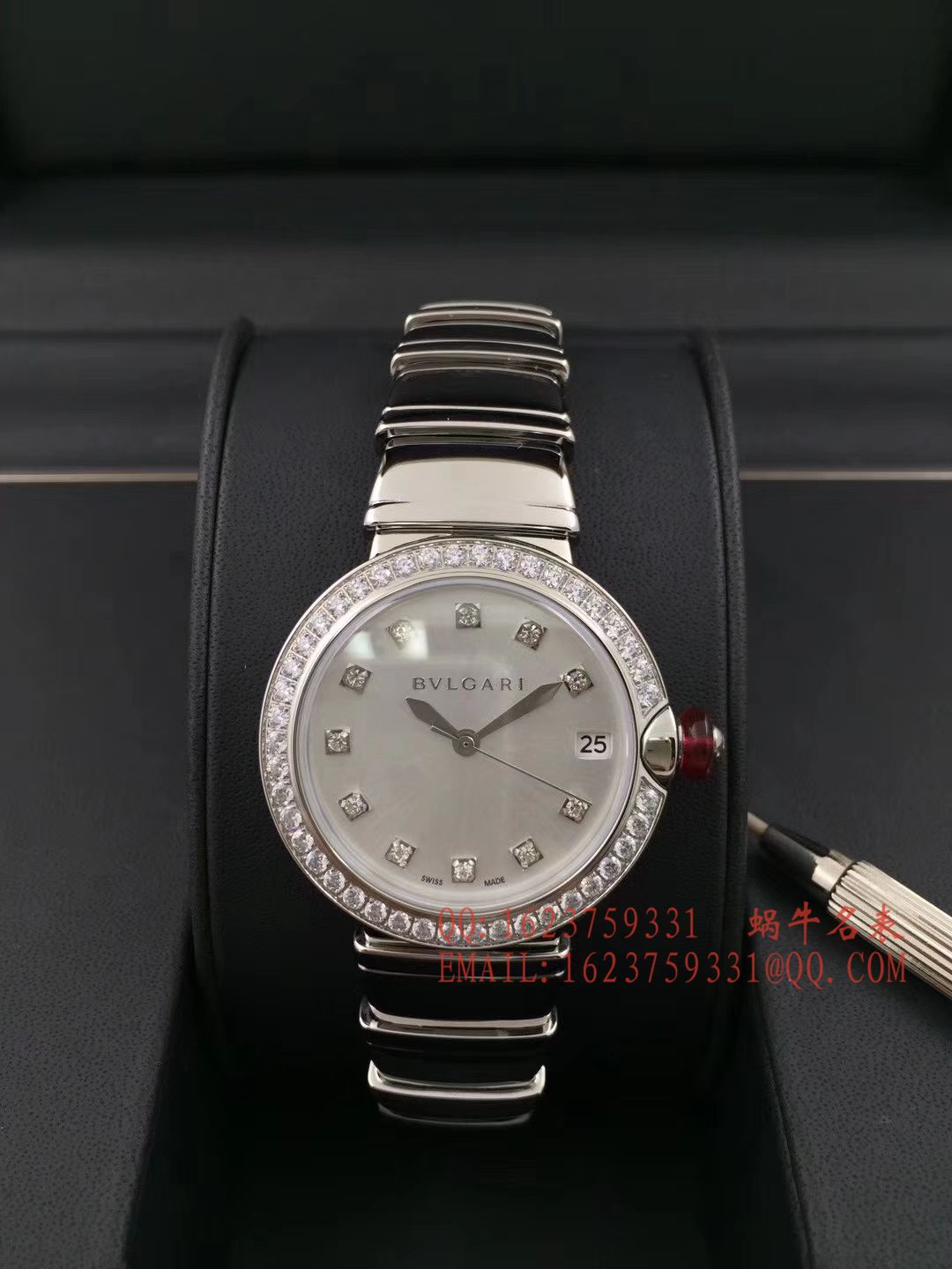 【BV厂一比一超A精高仿手表】宝格丽LVCEA系列102198 LU33WSPGSPGD/11女士腕表 / BG017