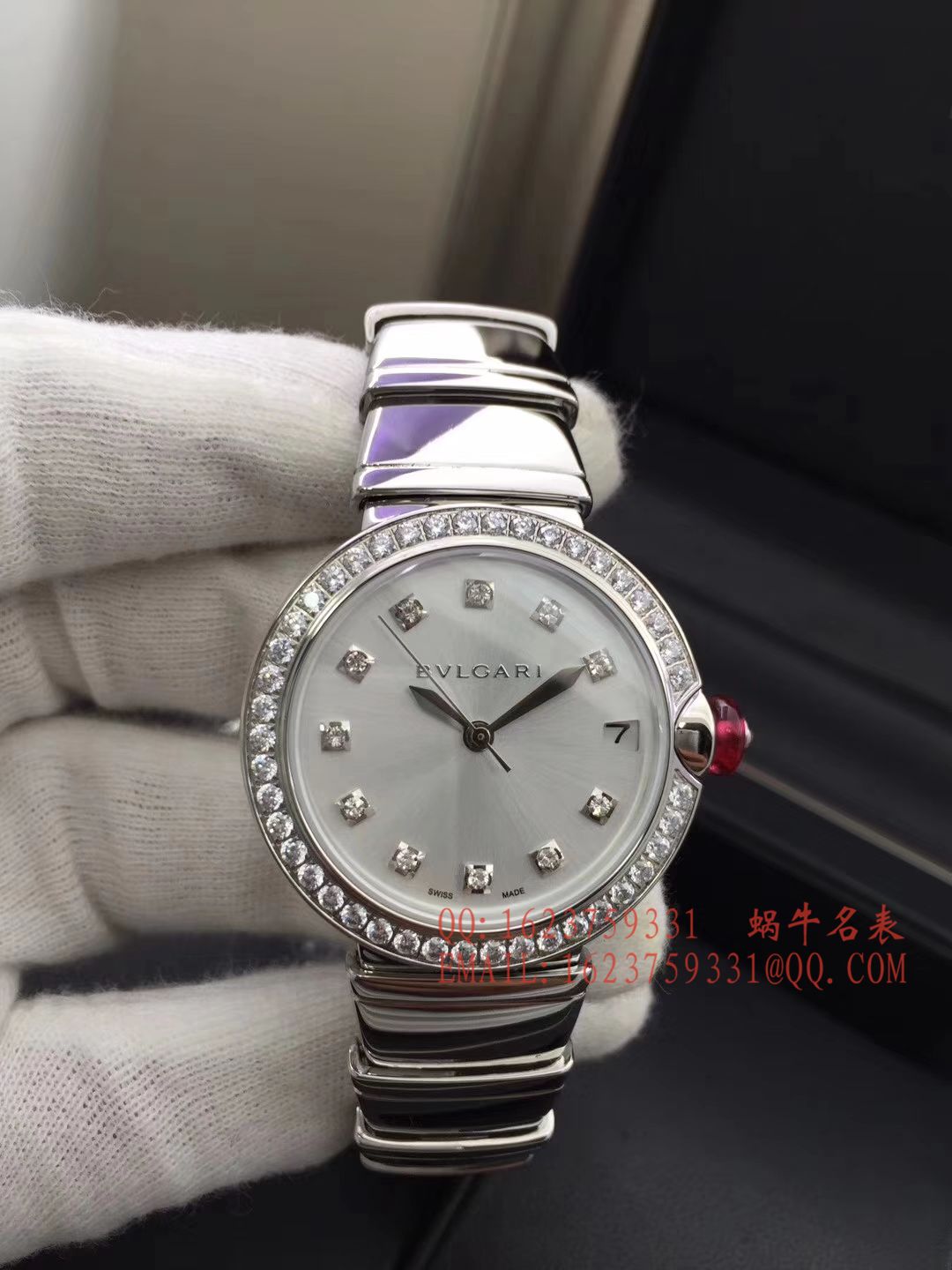 【BV厂一比一超A精高仿手表】宝格丽LVCEA系列102198 LU33WSPGSPGD/11女士腕表 / BG017