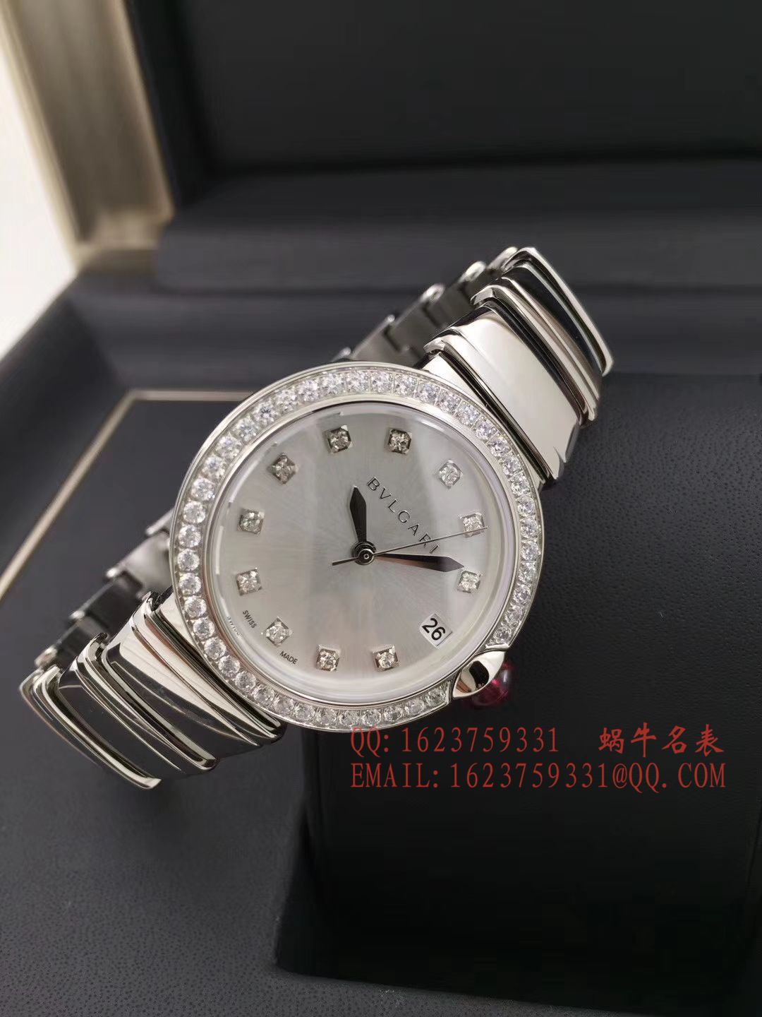 【BV厂一比一超A精高仿手表】宝格丽LVCEA系列102198 LU33WSPGSPGD/11女士腕表 / BG017