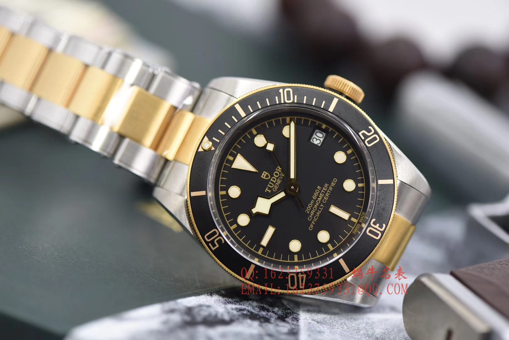 【独家视频评测ZF厂1:1高精仿手表】帝舵TUDOR启承系列79733N腕表 / DTBB017
