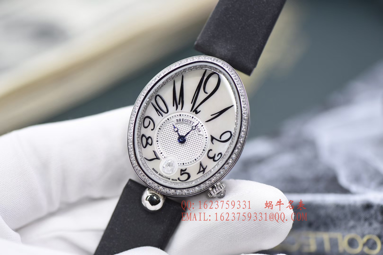 【独家视频评测一比一超A高仿】宝玑那不勒斯皇后系列8918BB/58/864/D00D女士腕表 / BZ042