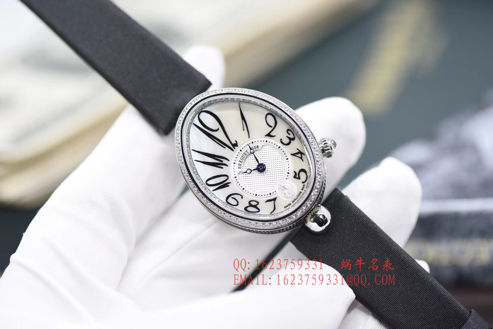 【独家视频评测一比一超A高仿】宝玑那不勒斯皇后系列8918BB/58/864/D00D女士腕表 / BZ042