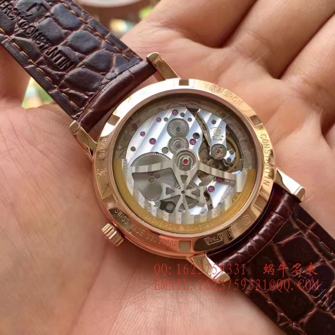 【台湾厂一比一超A高仿手表】江诗丹顿传袭系列43075/000R-9737腕表 / JS161