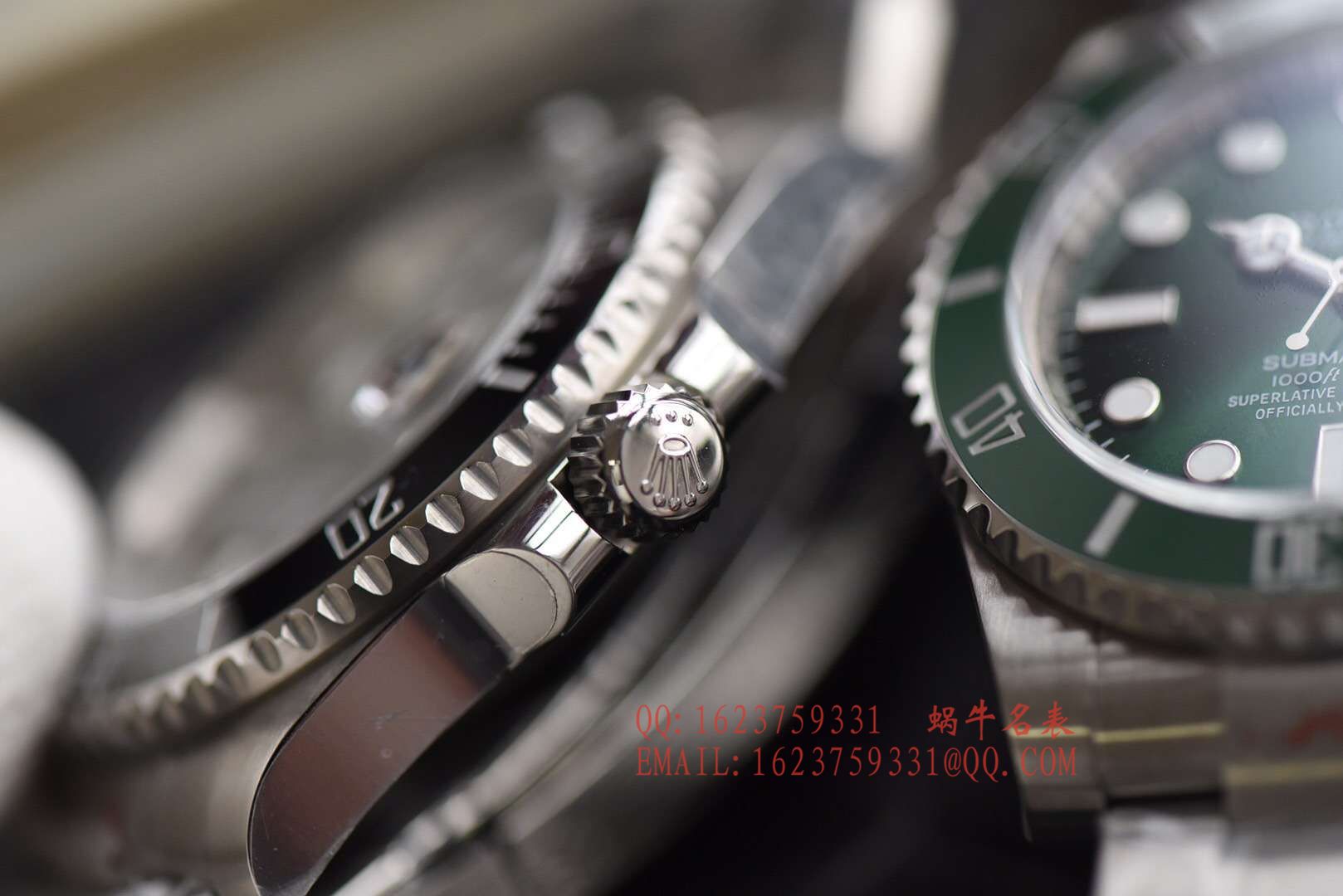 【NOOB厂V9版本904L不锈钢版本】劳力士潜航者型复刻高仿116610LV-97200 绿盘腕表(绿水鬼)、116610LN-97200 《黑水鬼》 / RCB199