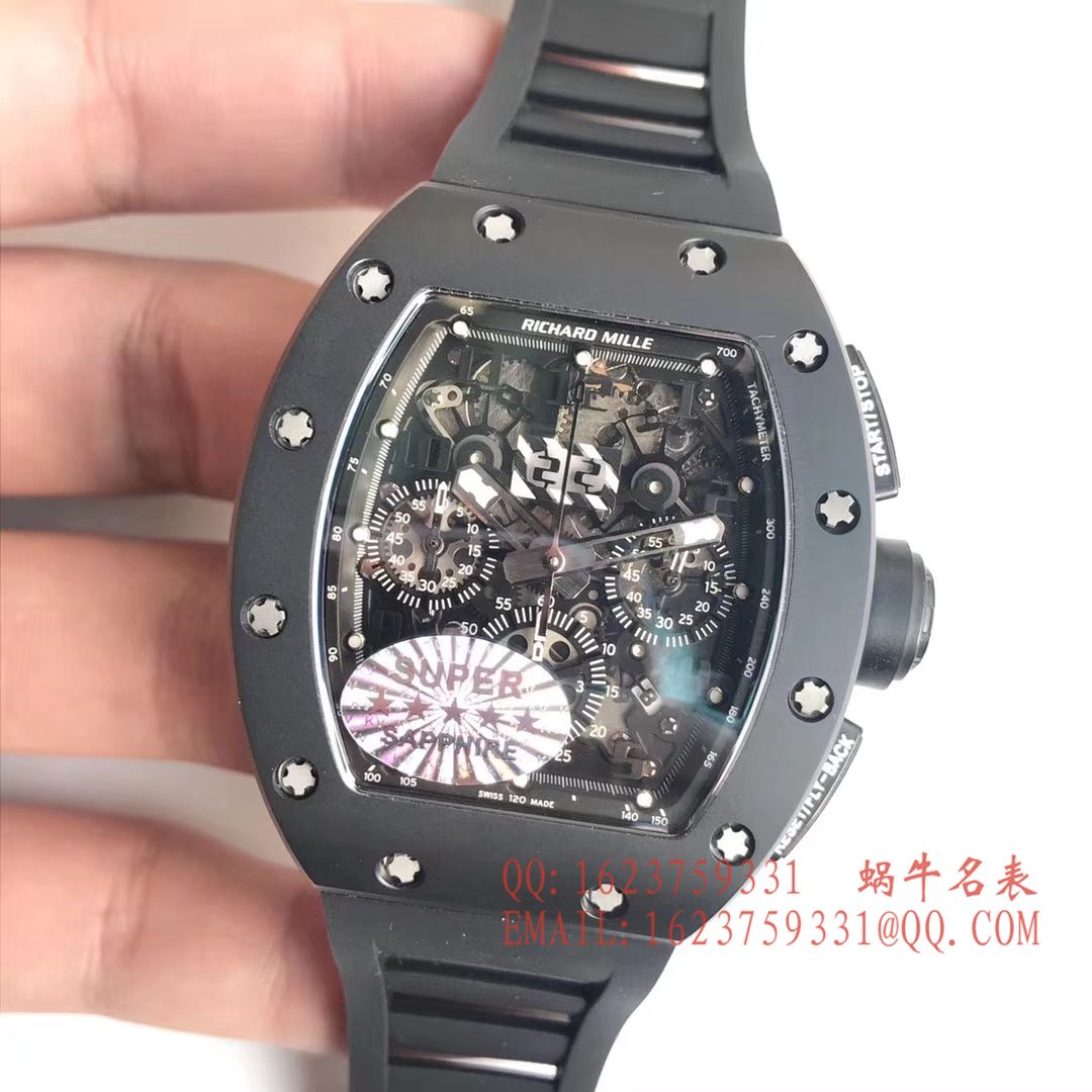 【独家视频评测KV最强版本一比一超A高仿手表】理查德米勒RICHARD MILLE男士系列RM 011腕表 / RMCI 011DD