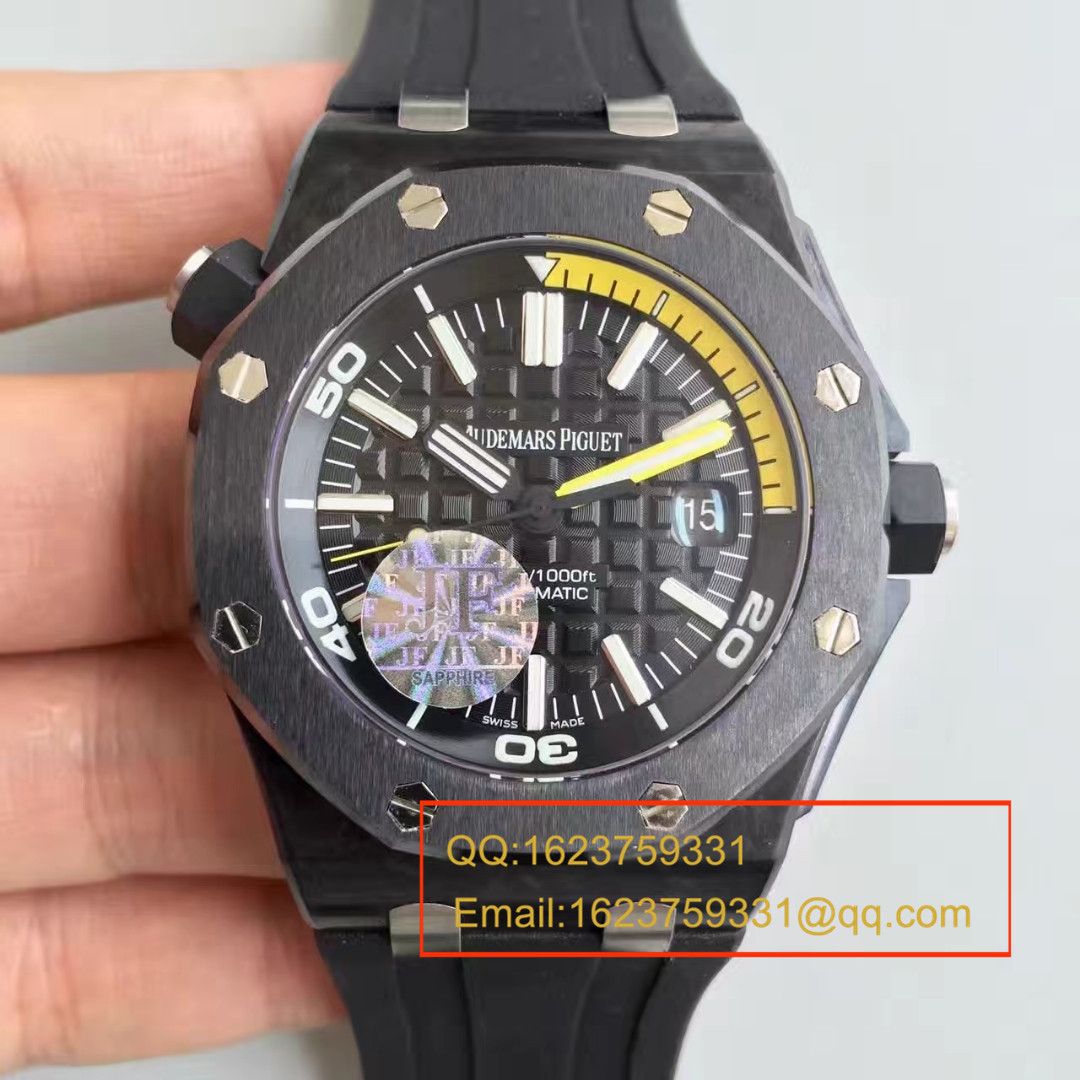 【视频评测JF厂超A高精仿手表】爱彼皇家橡树离岸型系列15706AU.OO.A002CA.01腕表 / JFAP15706